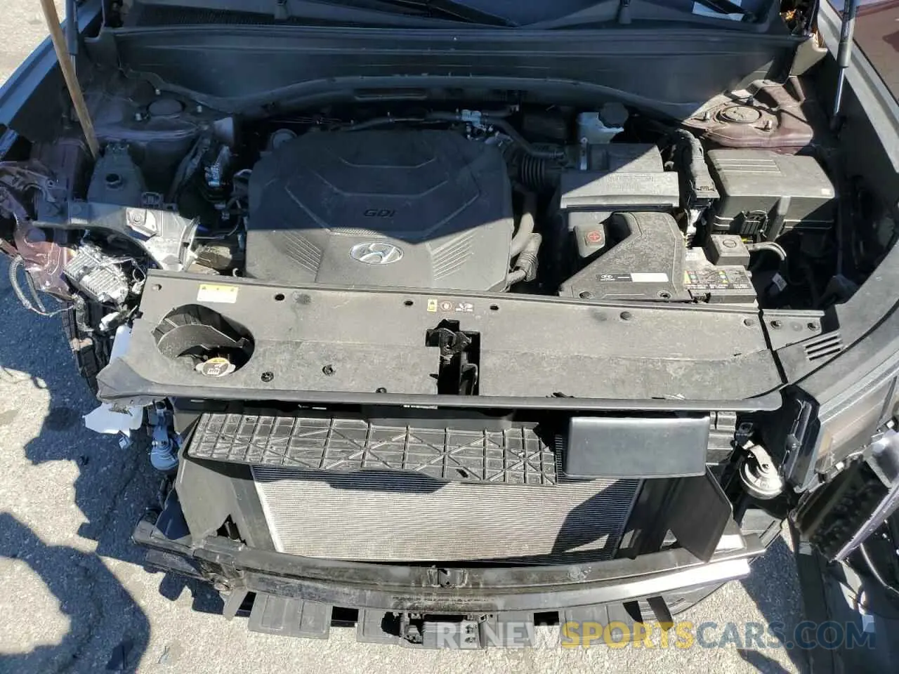 12 Photograph of a damaged car KM8R2DGE1PU612894 HYUNDAI PALISADE 2023