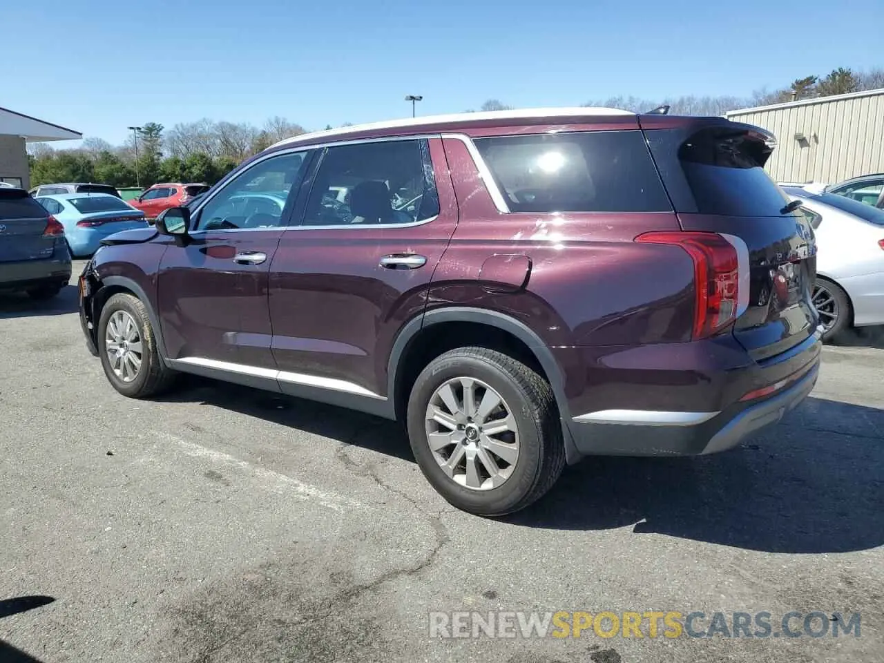 2 Photograph of a damaged car KM8R2DGE1PU612894 HYUNDAI PALISADE 2023
