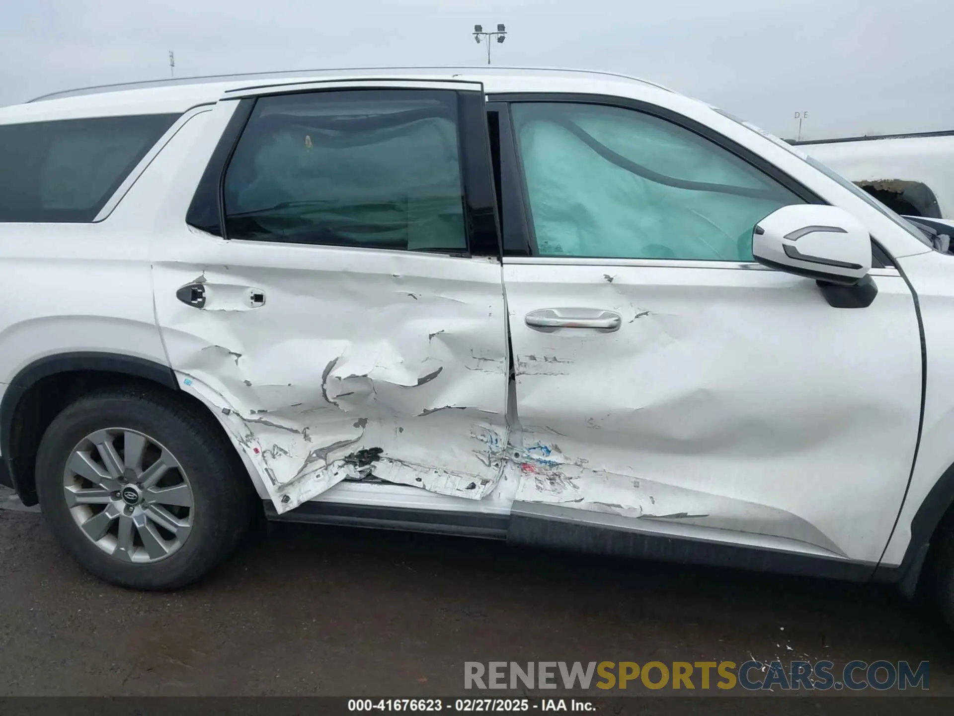 6 Photograph of a damaged car KM8R2DGE3PU642821 HYUNDAI PALISADE 2023