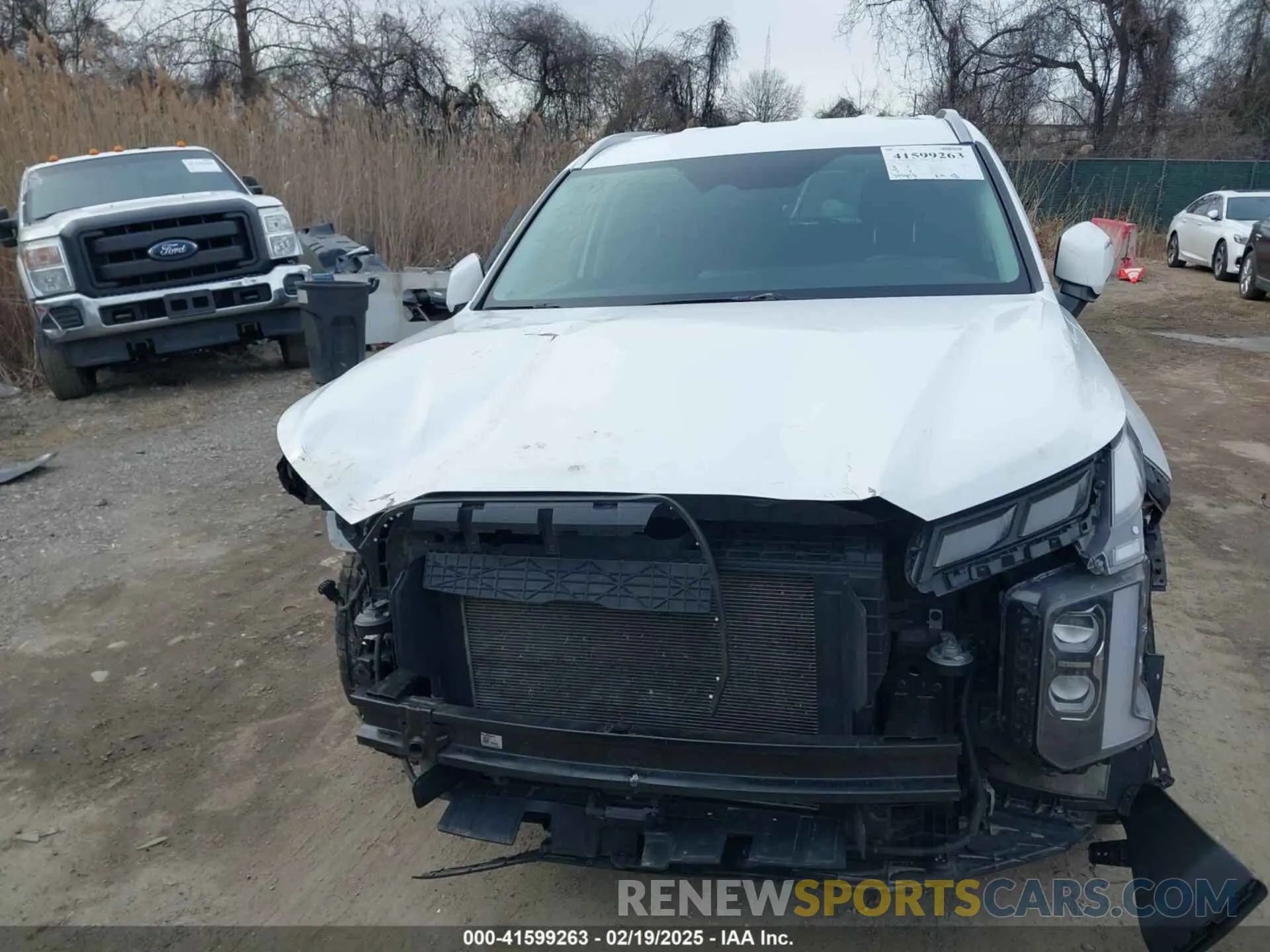 13 Photograph of a damaged car KM8R2DGE9PU517080 HYUNDAI PALISADE 2023