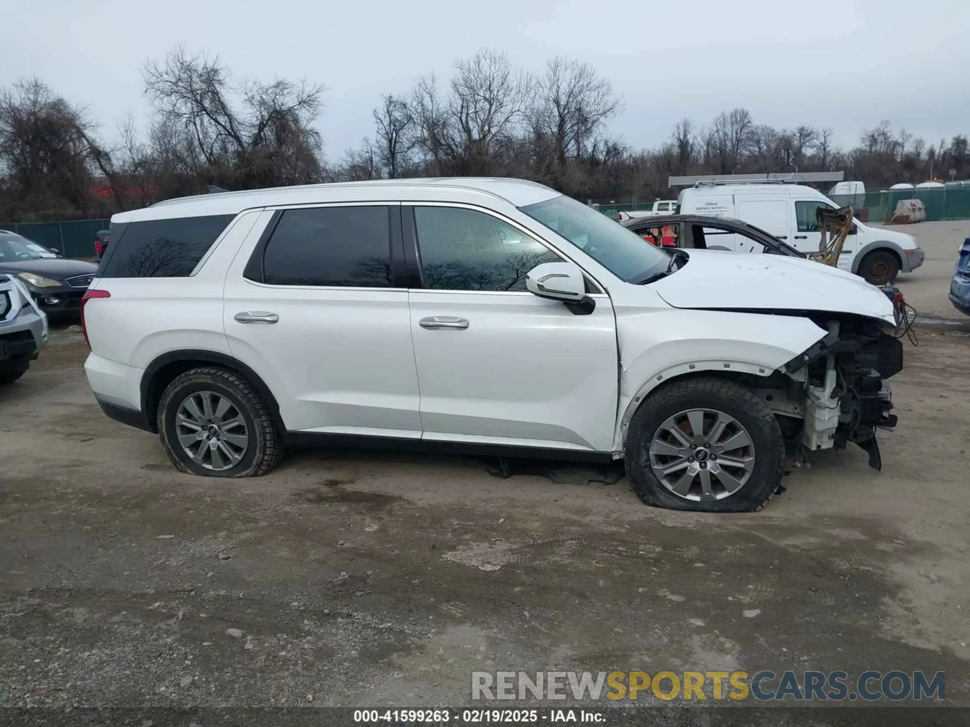 14 Photograph of a damaged car KM8R2DGE9PU517080 HYUNDAI PALISADE 2023