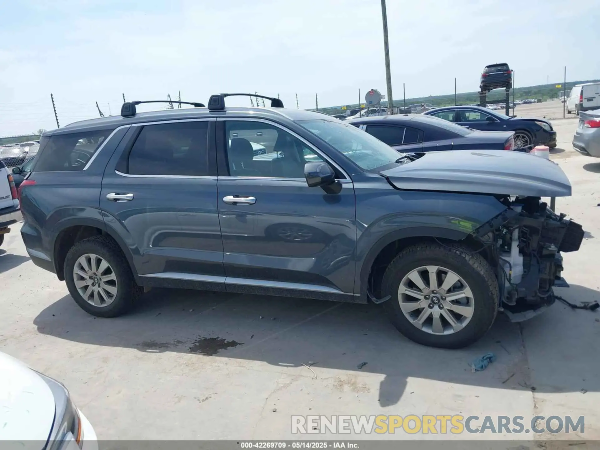 14 Photograph of a damaged car KM8R2DGE9PU590806 HYUNDAI PALISADE 2023