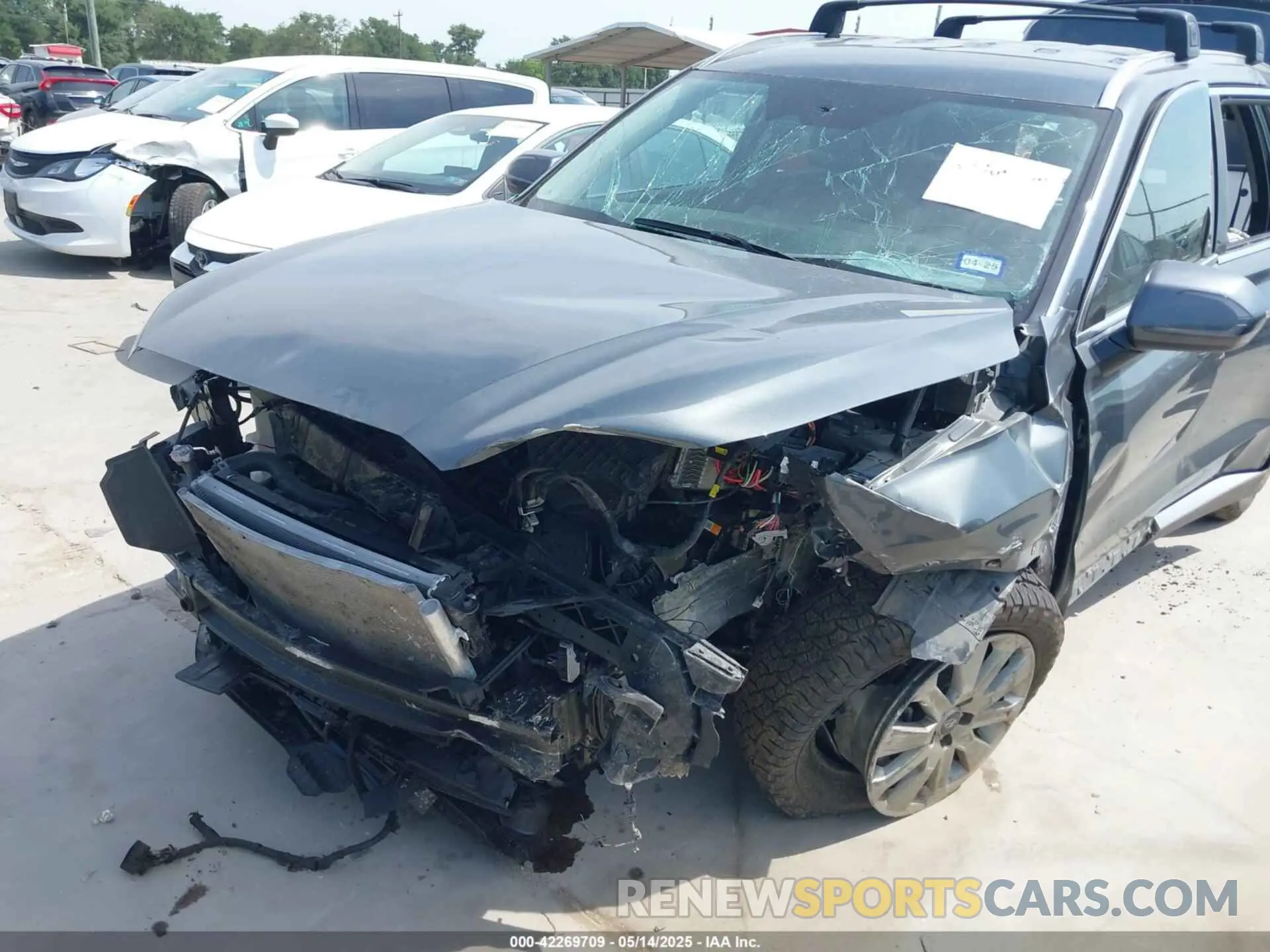 6 Photograph of a damaged car KM8R2DGE9PU590806 HYUNDAI PALISADE 2023