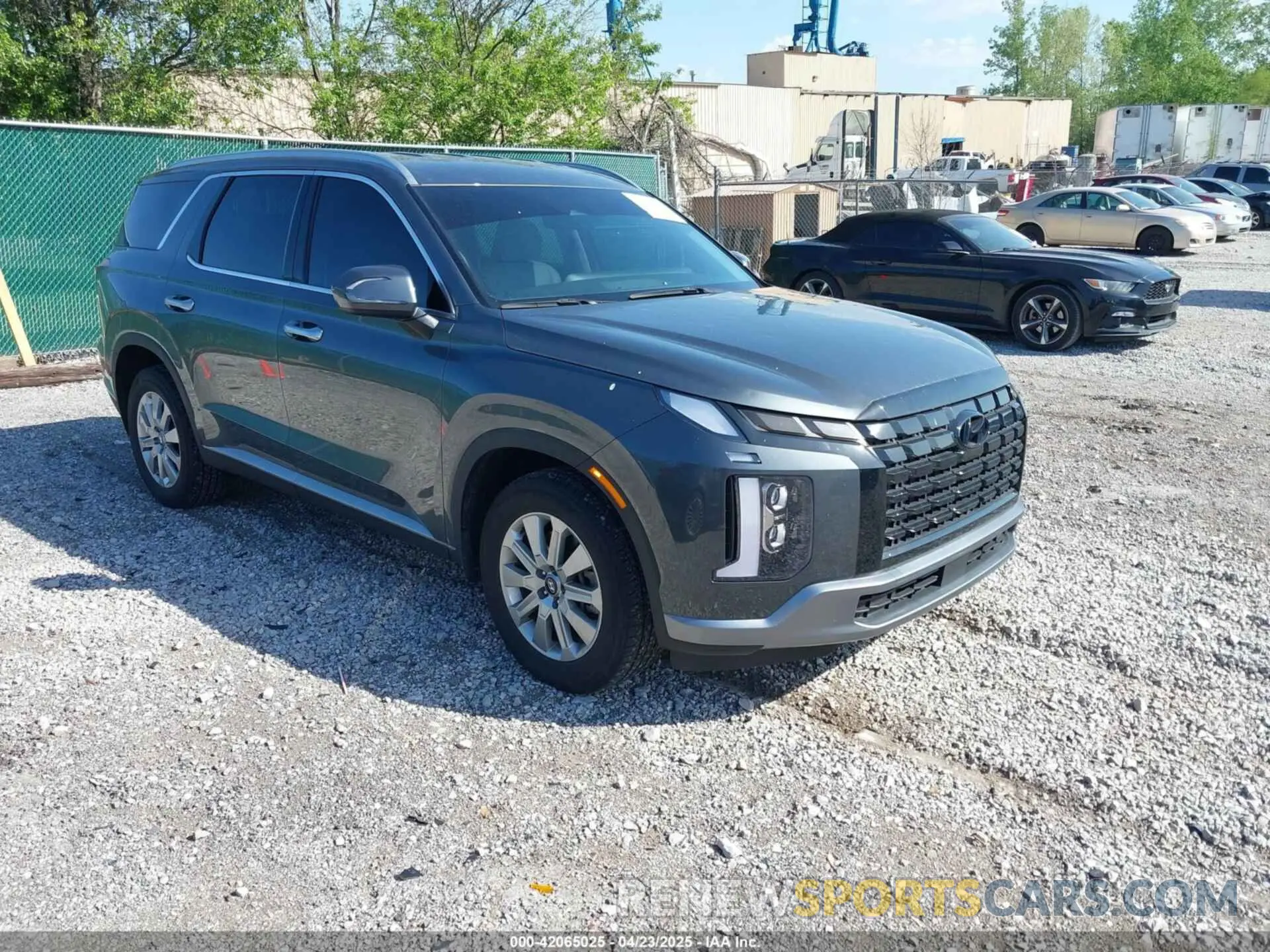 1 Photograph of a damaged car KM8R2DGE9PU617308 HYUNDAI PALISADE 2023
