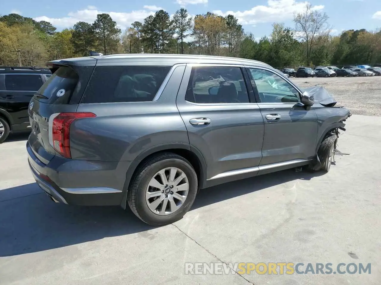 3 Photograph of a damaged car KM8R2DGEXPU576588 HYUNDAI PALISADE 2023