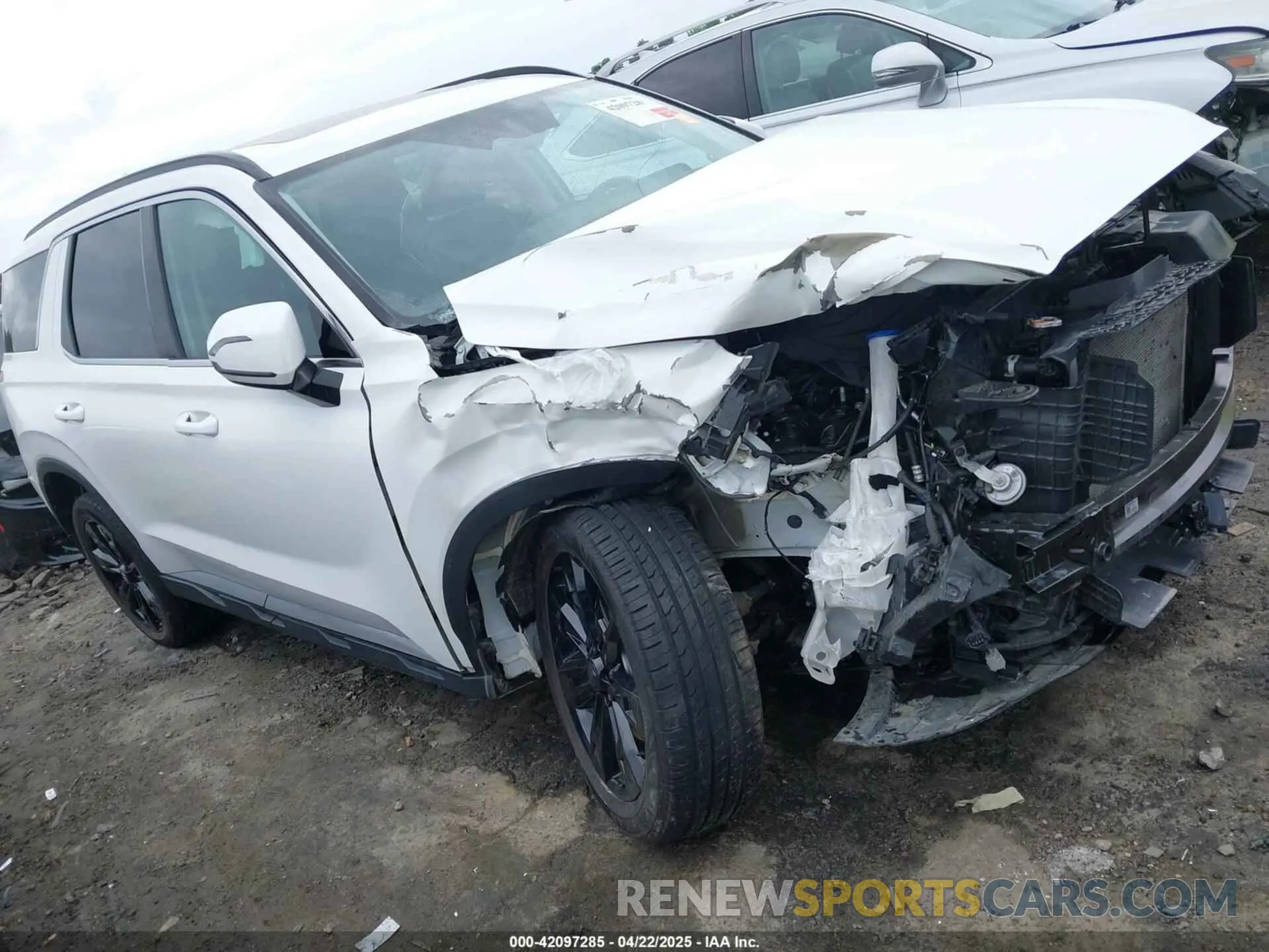 1 Photograph of a damaged car KM8R34GE5PU589665 HYUNDAI PALISADE 2023