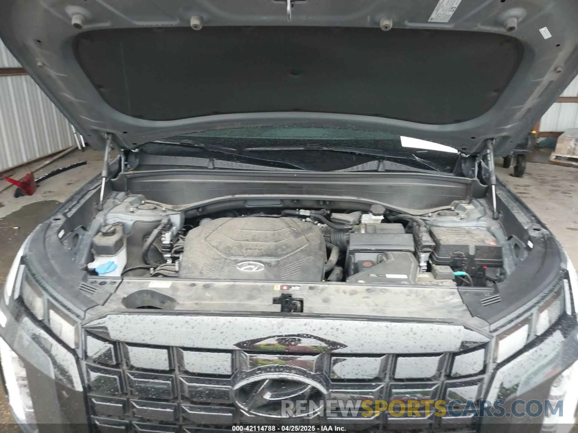10 Photograph of a damaged car KM8R34GEXPU578788 HYUNDAI PALISADE 2023