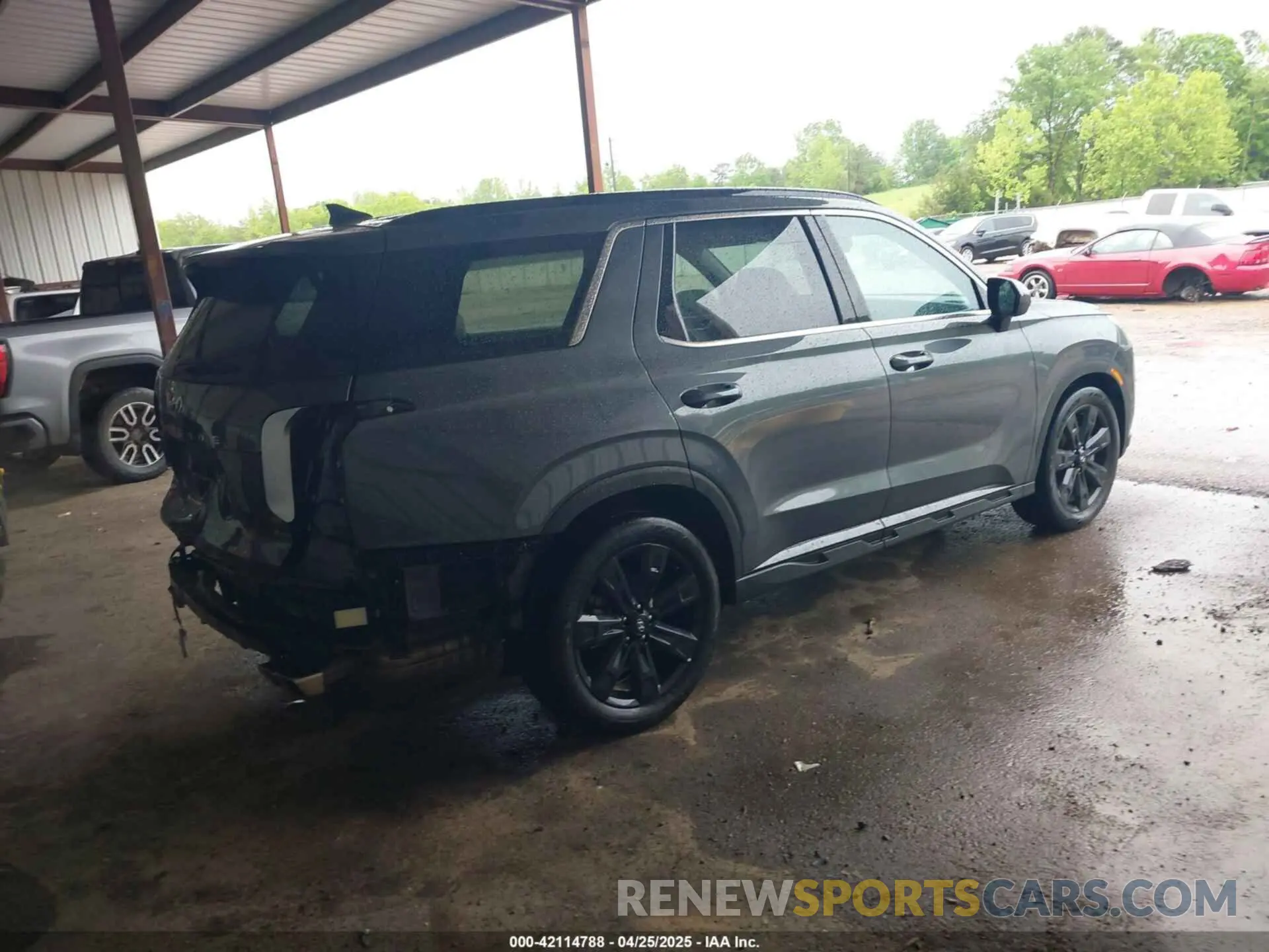 4 Photograph of a damaged car KM8R34GEXPU578788 HYUNDAI PALISADE 2023