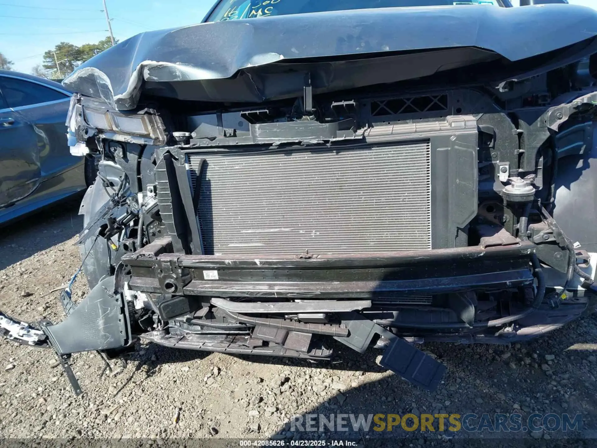 19 Photograph of a damaged car KM8R3DGE3PU618547 HYUNDAI PALISADE 2023
