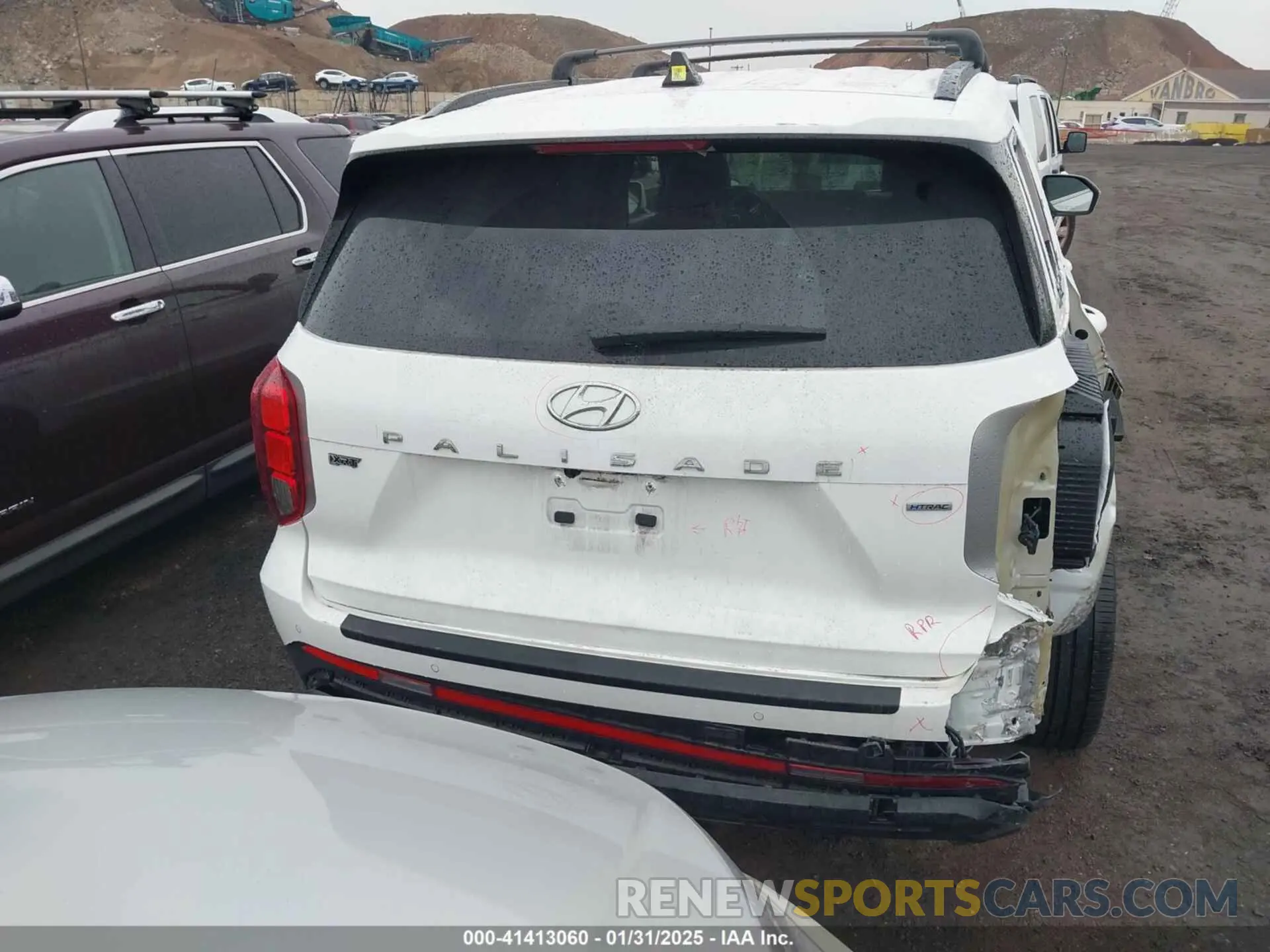 16 Photograph of a damaged car KM8R3DGE5PU602396 HYUNDAI PALISADE 2023