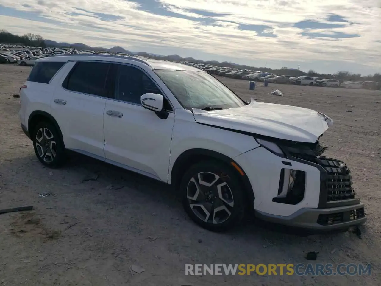 4 Photograph of a damaged car KM8R44GE0PU592146 HYUNDAI PALISADE 2023