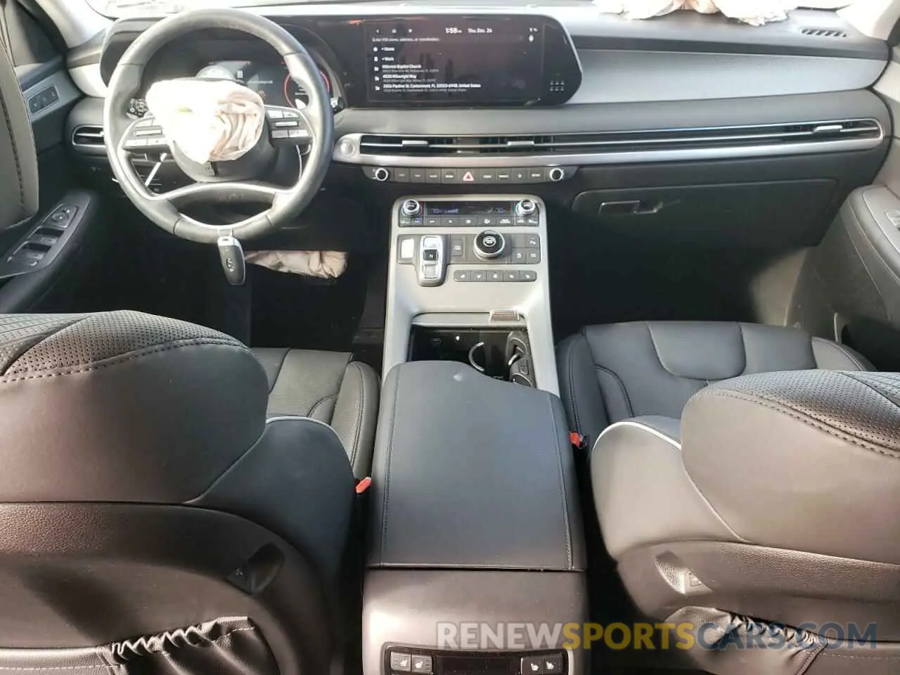 8 Photograph of a damaged car KM8R44GE0PU592146 HYUNDAI PALISADE 2023