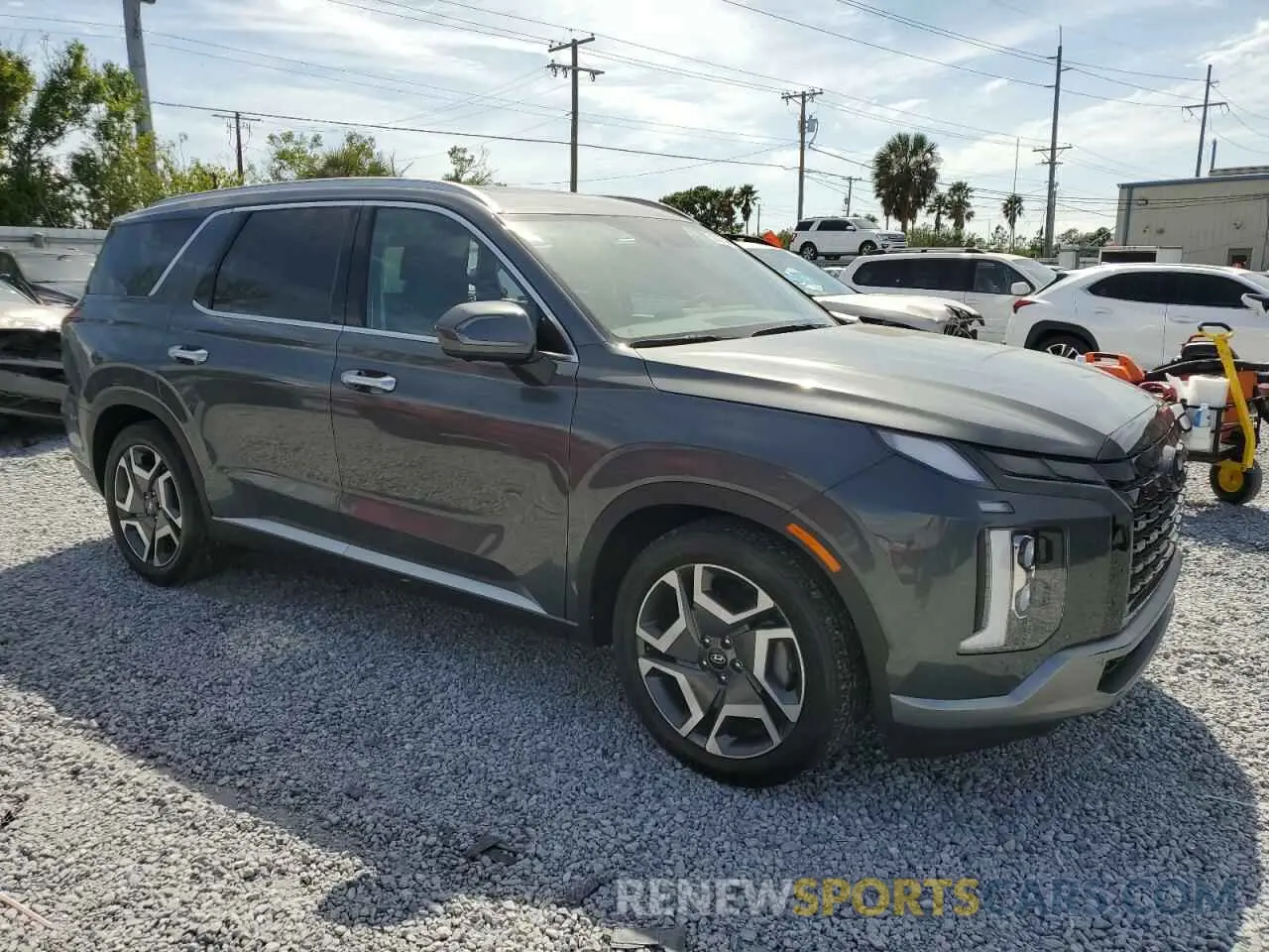 4 Photograph of a damaged car KM8R44GE4PU509446 HYUNDAI PALISADE 2023