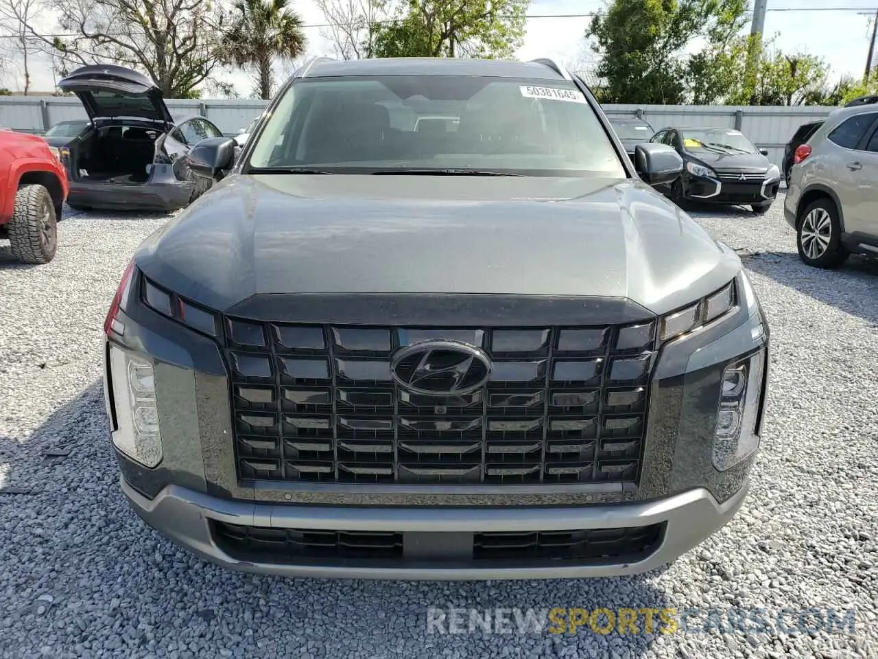 5 Photograph of a damaged car KM8R44GE4PU509446 HYUNDAI PALISADE 2023