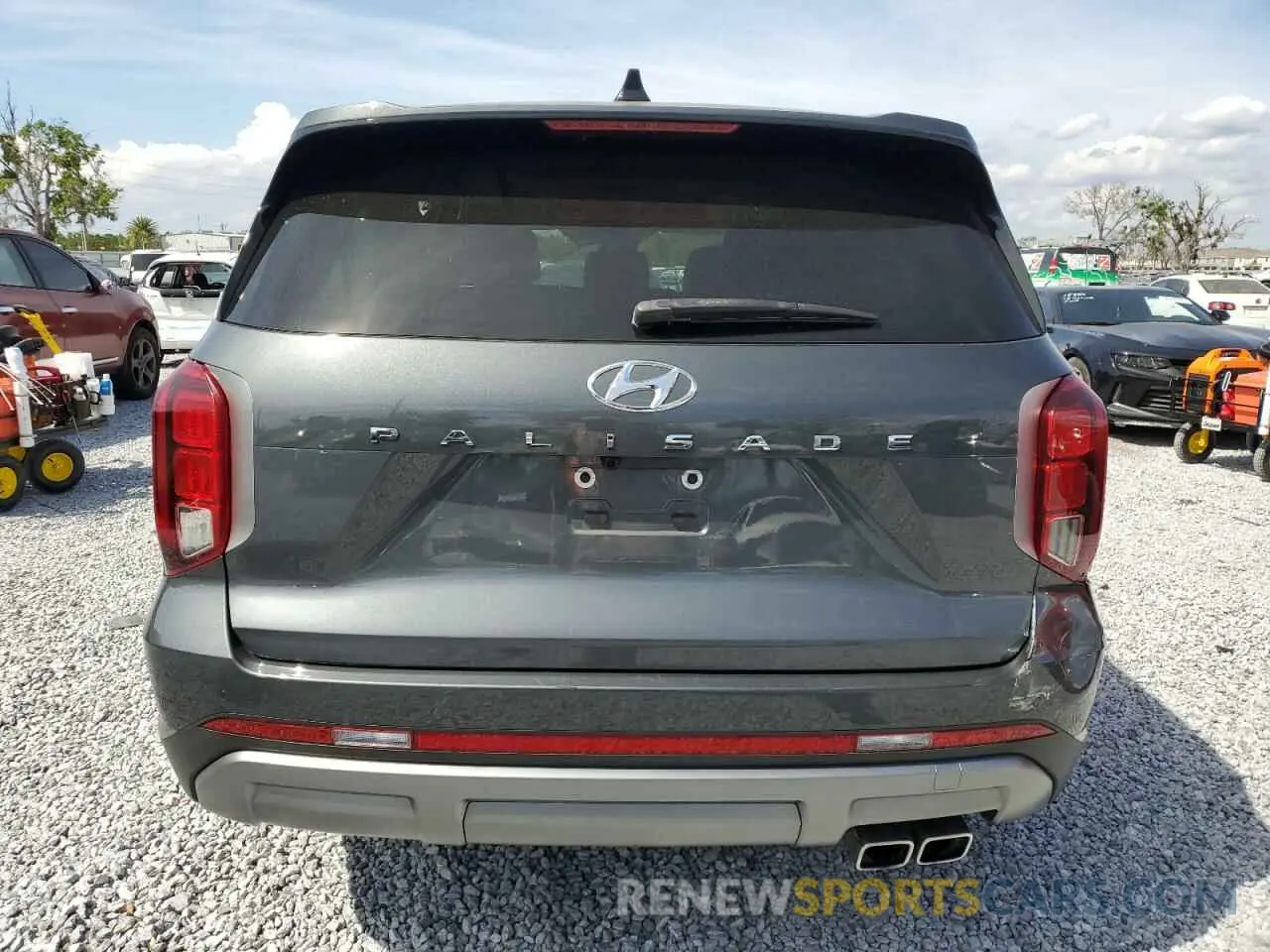 6 Photograph of a damaged car KM8R44GE4PU509446 HYUNDAI PALISADE 2023