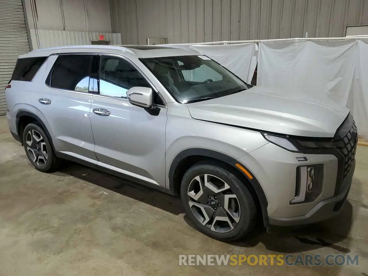 4 Photograph of a damaged car KM8R44GE5PU614433 HYUNDAI PALISADE 2023