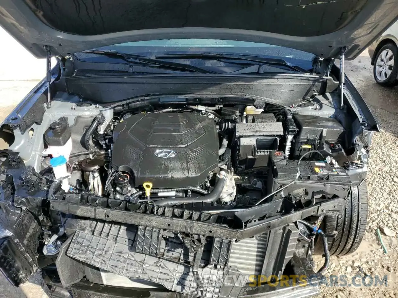 12 Photograph of a damaged car KM8R44GE5PU633094 HYUNDAI PALISADE 2023