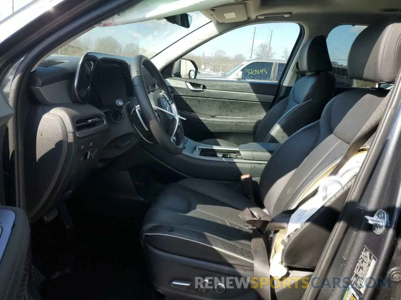 7 Photograph of a damaged car KM8R44GE5PU633094 HYUNDAI PALISADE 2023
