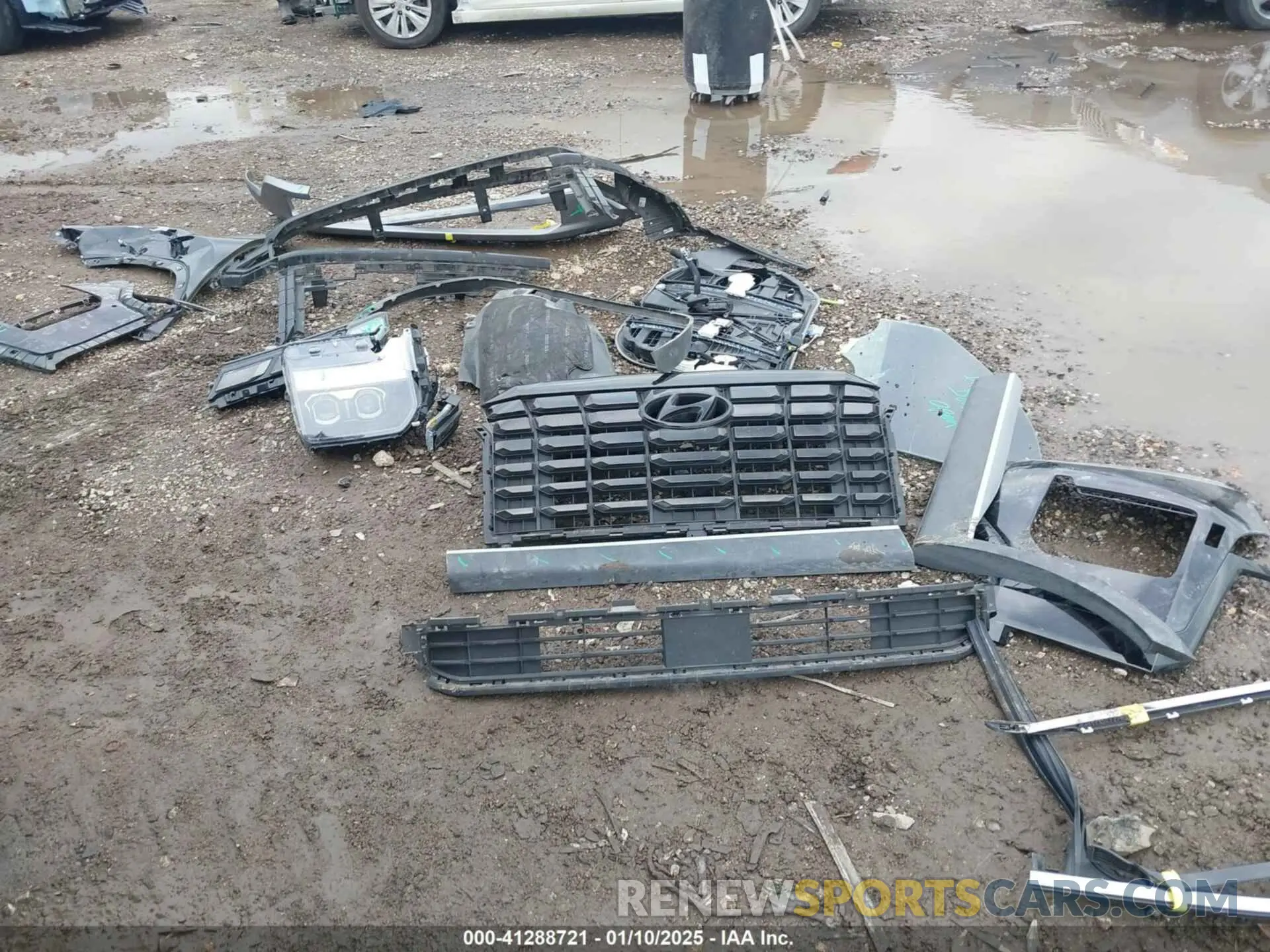 12 Photograph of a damaged car KM8R44GE6PU640295 HYUNDAI PALISADE 2023