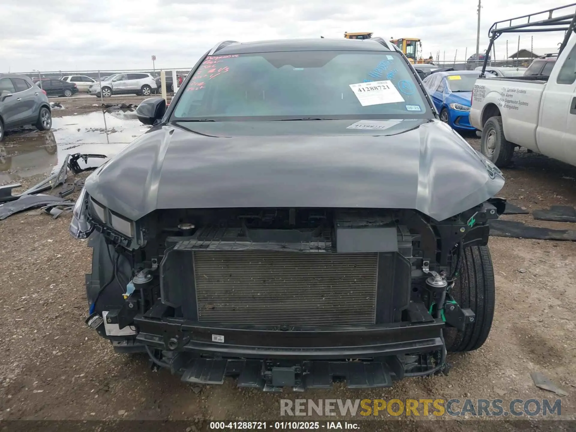13 Photograph of a damaged car KM8R44GE6PU640295 HYUNDAI PALISADE 2023