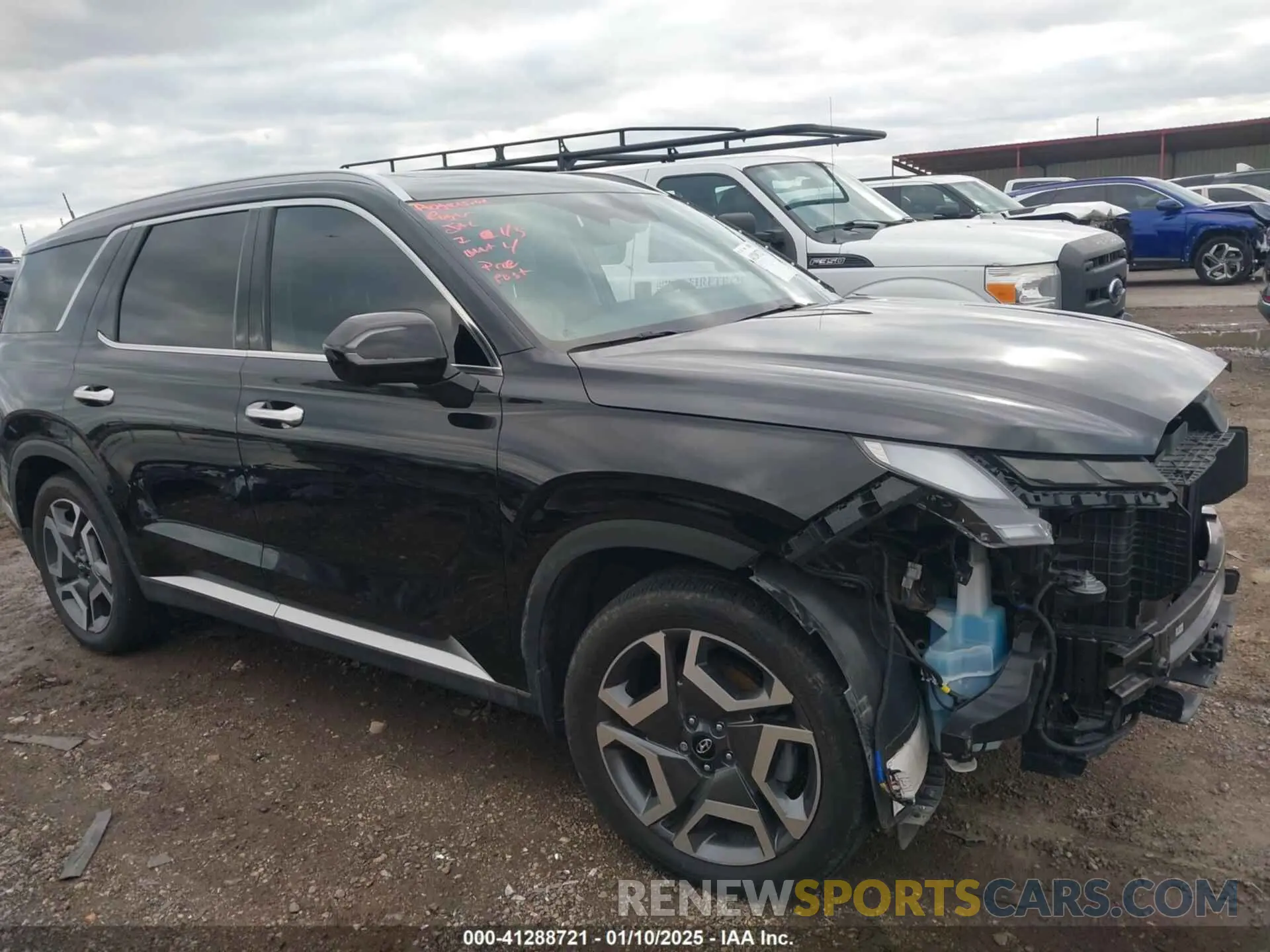14 Photograph of a damaged car KM8R44GE6PU640295 HYUNDAI PALISADE 2023