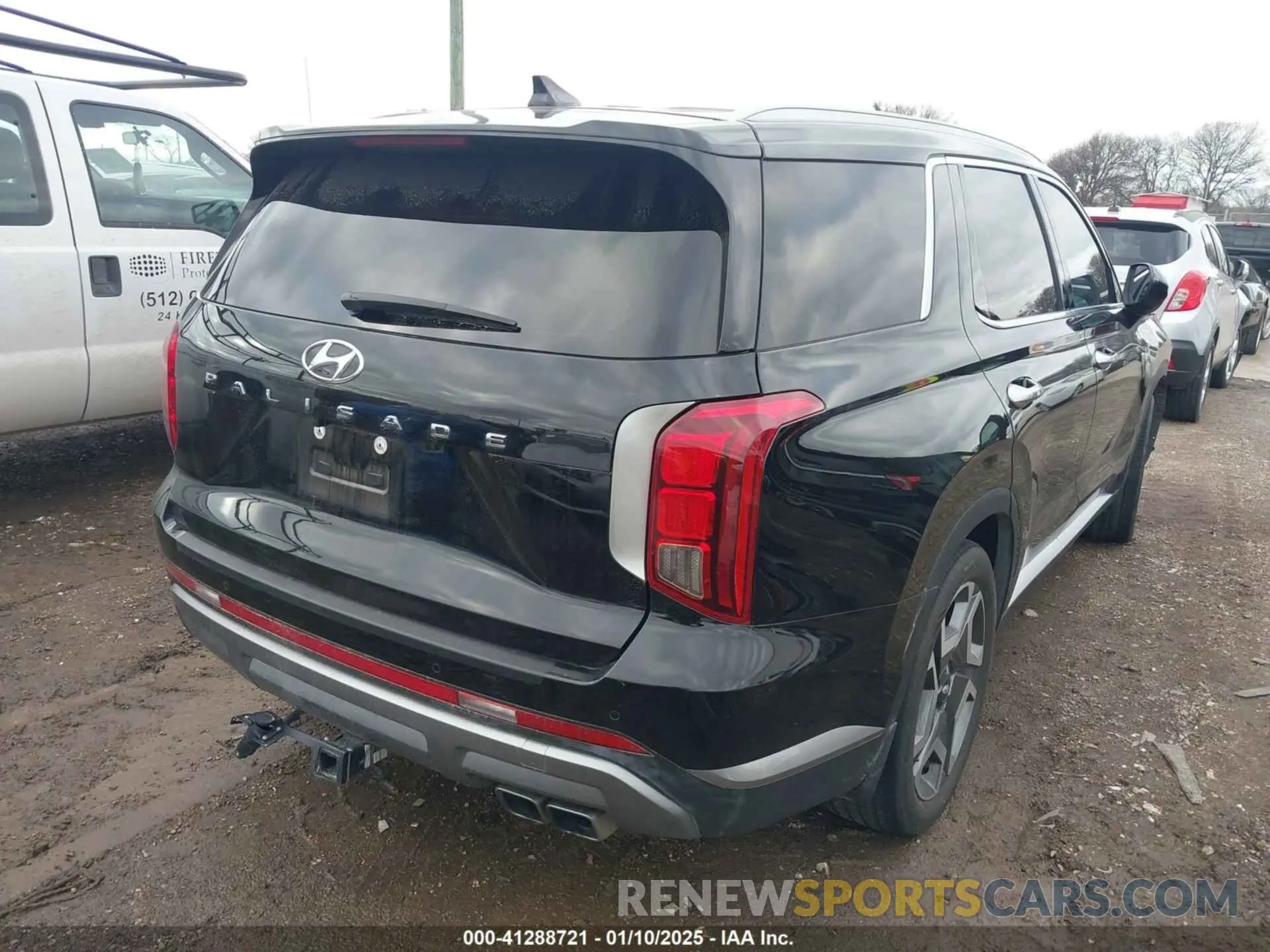 4 Photograph of a damaged car KM8R44GE6PU640295 HYUNDAI PALISADE 2023