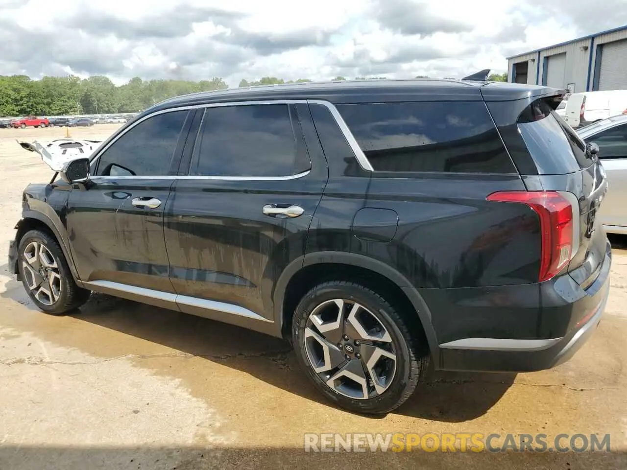 2 Photograph of a damaged car KM8R44GE7PU492545 HYUNDAI PALISADE 2023