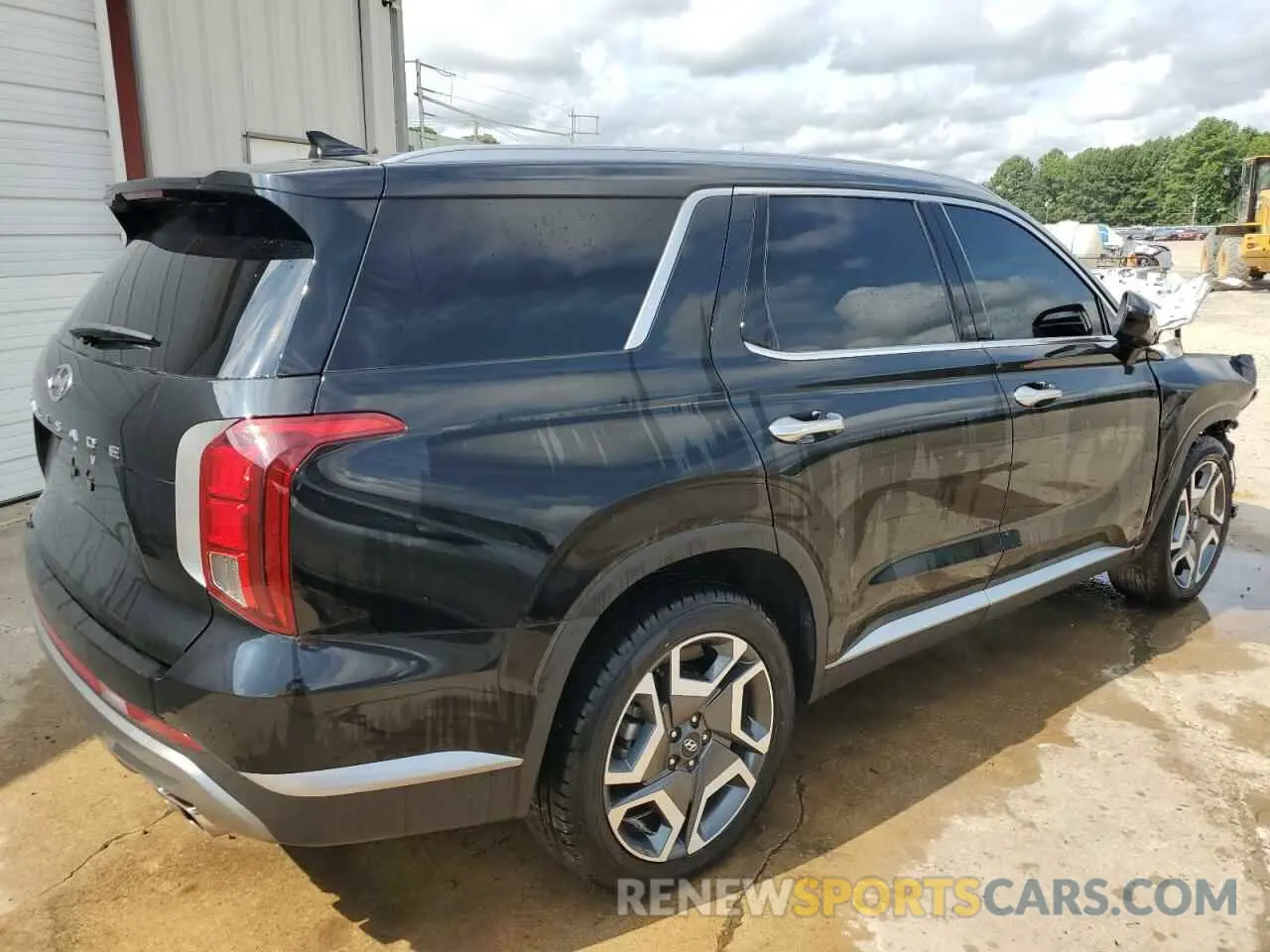3 Photograph of a damaged car KM8R44GE7PU492545 HYUNDAI PALISADE 2023