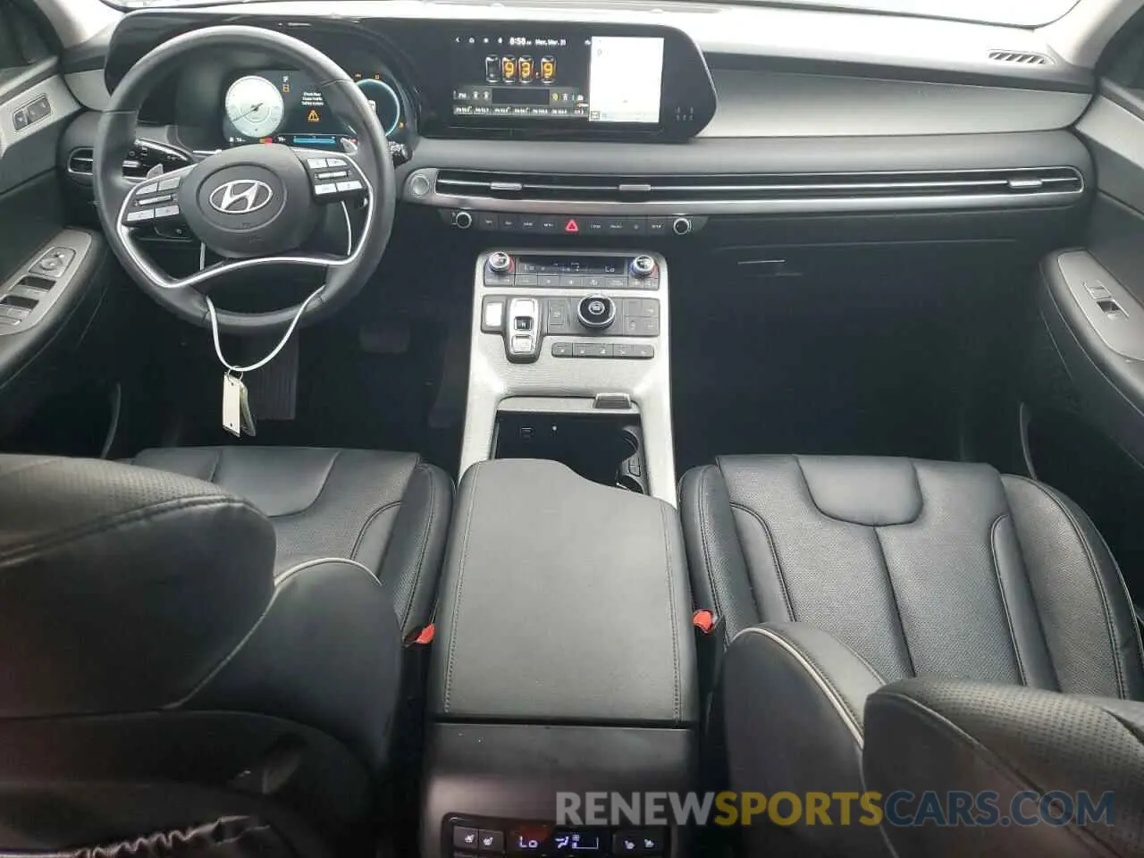 8 Photograph of a damaged car KM8R44GE9PU532186 HYUNDAI PALISADE 2023