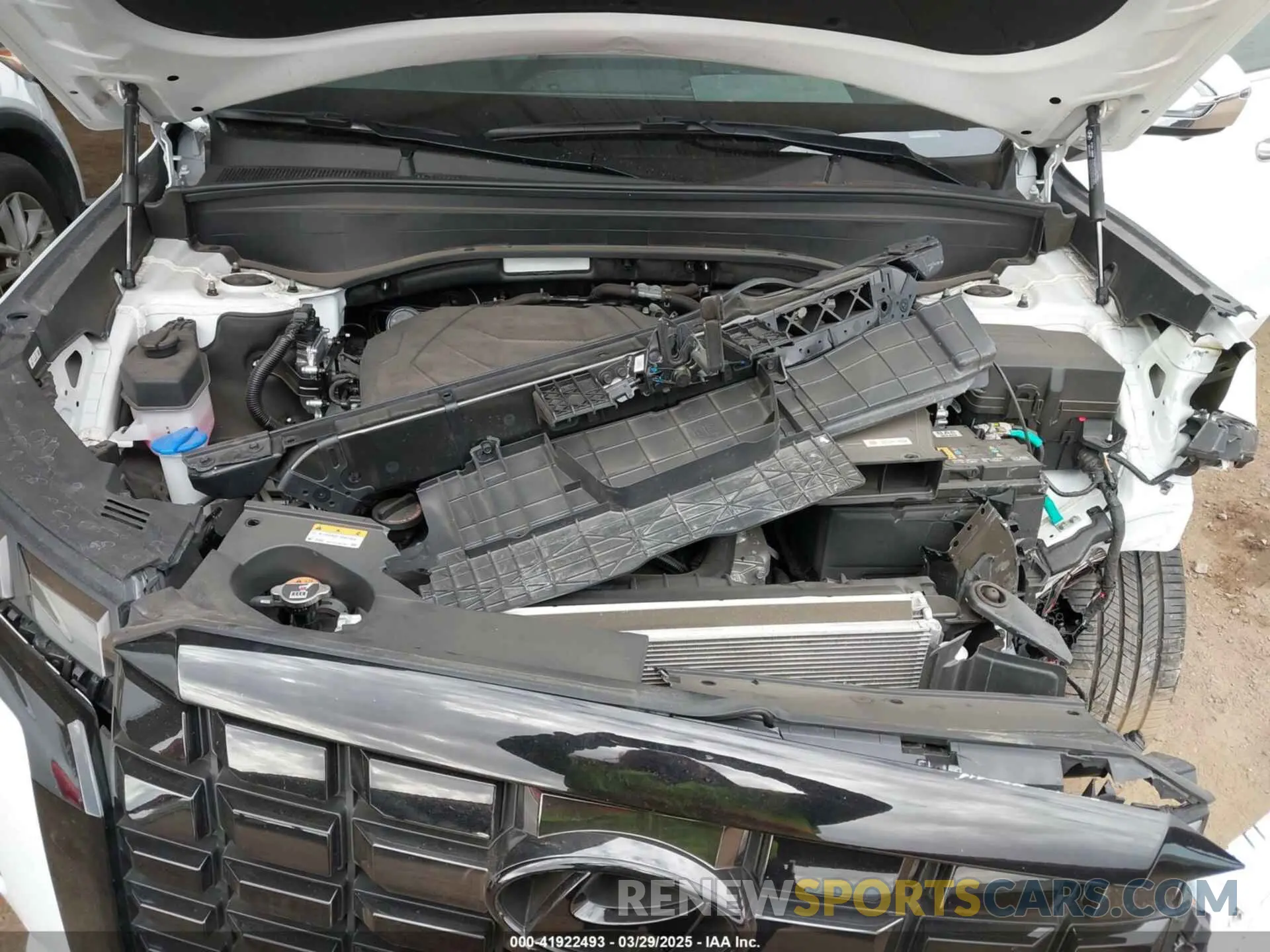10 Photograph of a damaged car KM8R44GEXPU625427 HYUNDAI PALISADE 2023