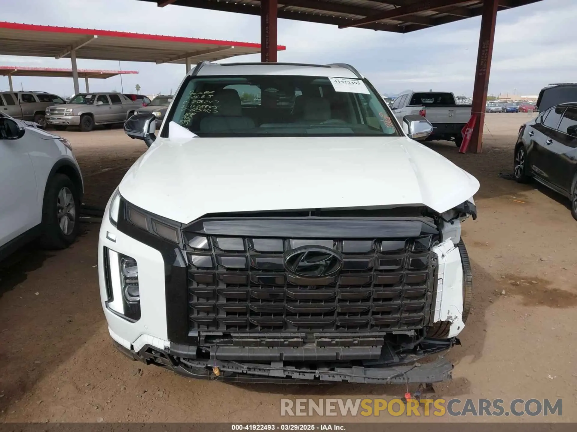 11 Photograph of a damaged car KM8R44GEXPU625427 HYUNDAI PALISADE 2023