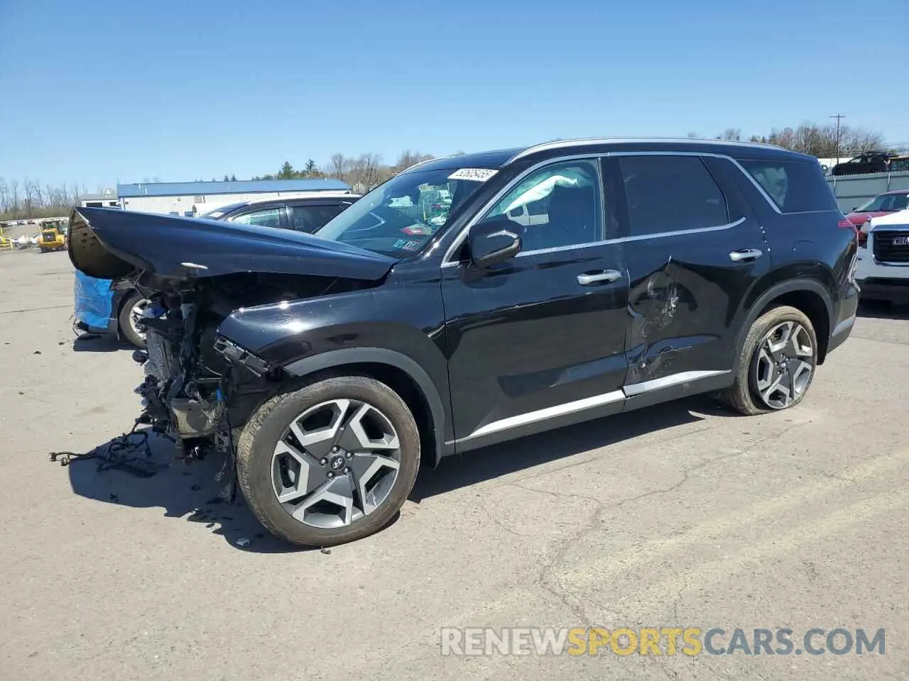 1 Photograph of a damaged car KM8R4DGE1PU527287 HYUNDAI PALISADE 2023