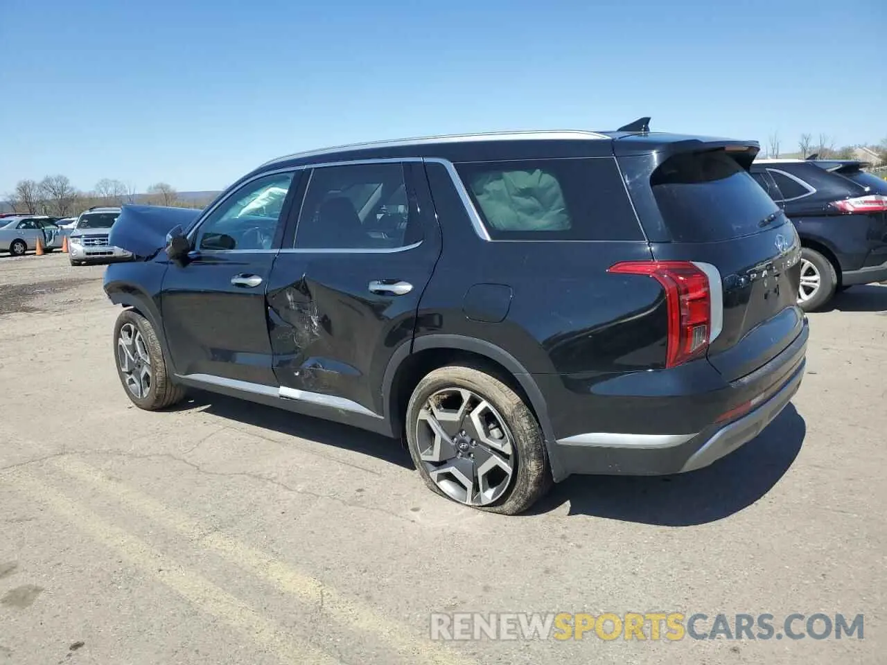 2 Photograph of a damaged car KM8R4DGE1PU527287 HYUNDAI PALISADE 2023