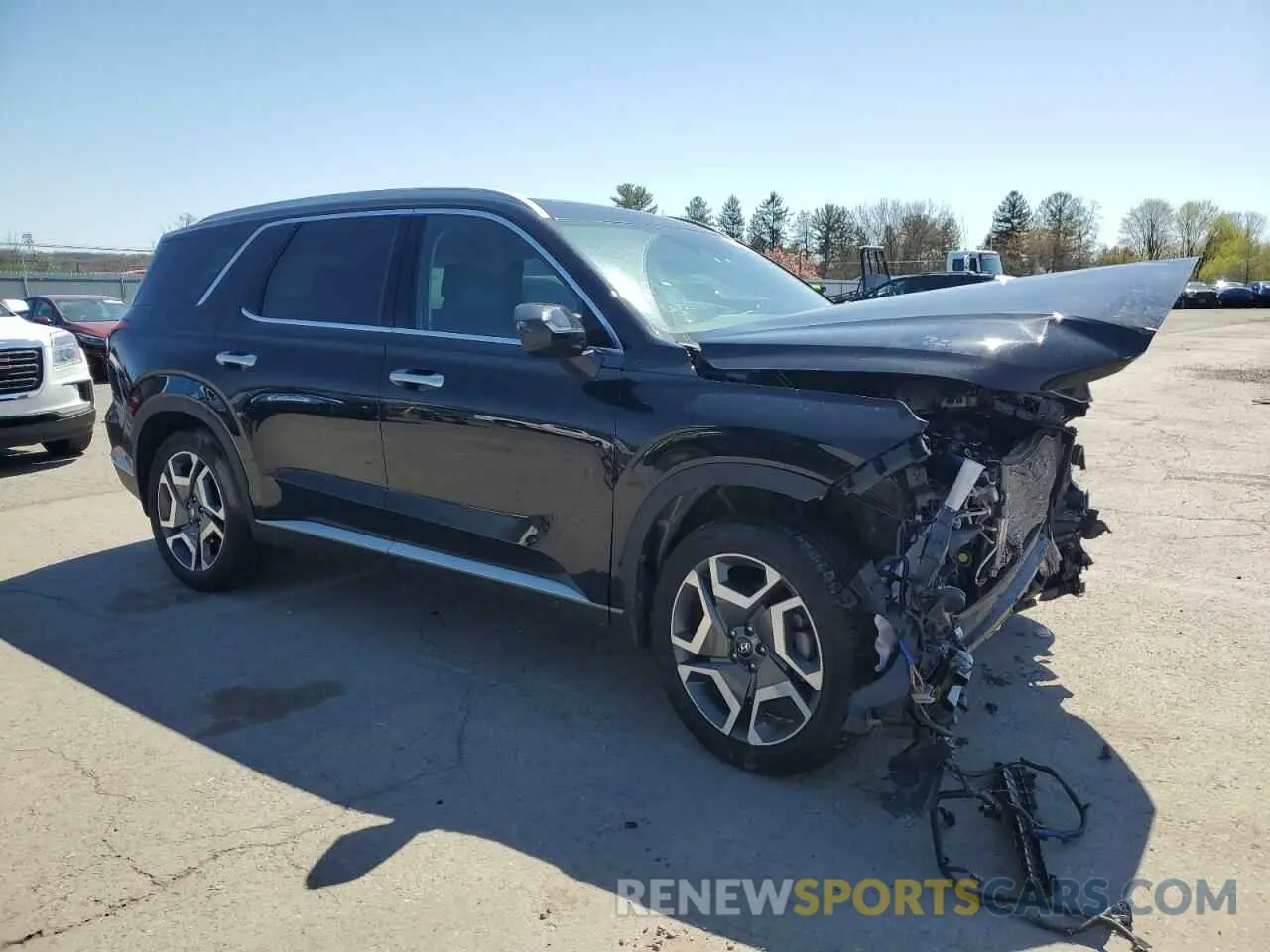 4 Photograph of a damaged car KM8R4DGE1PU527287 HYUNDAI PALISADE 2023