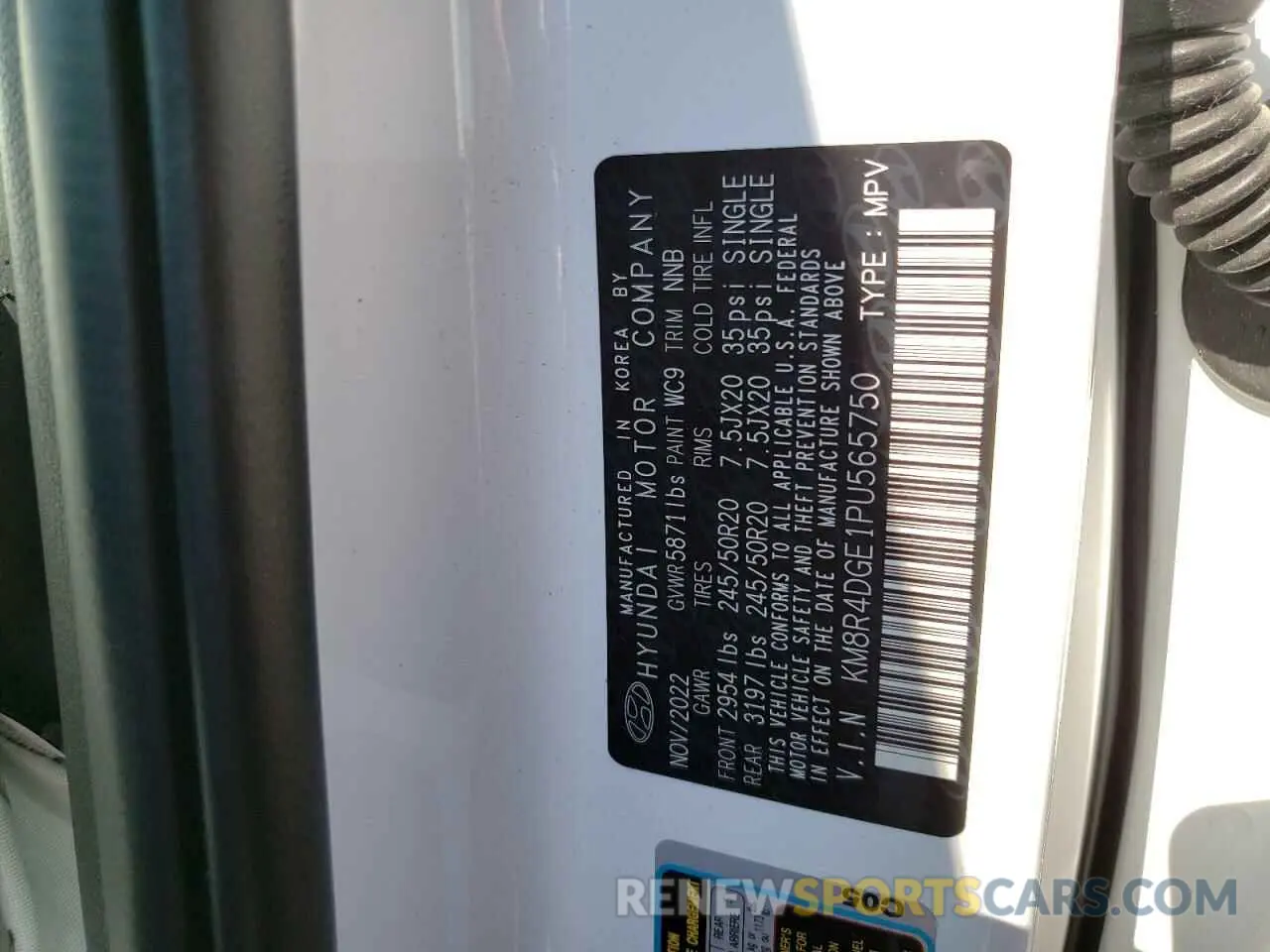 13 Photograph of a damaged car KM8R4DGE1PU565750 HYUNDAI PALISADE 2023