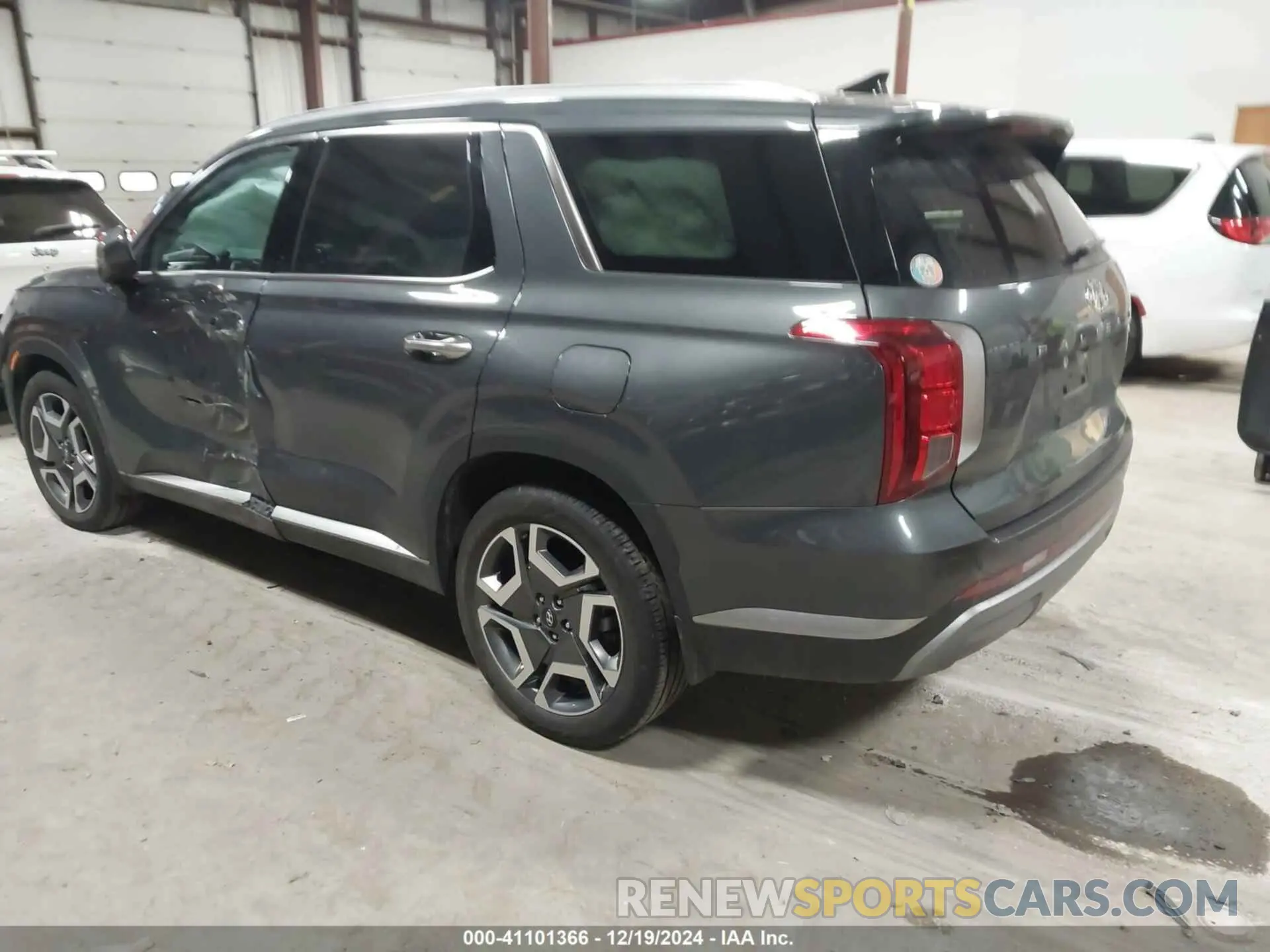 3 Photograph of a damaged car KM8R4DGE3PU556161 HYUNDAI PALISADE 2023