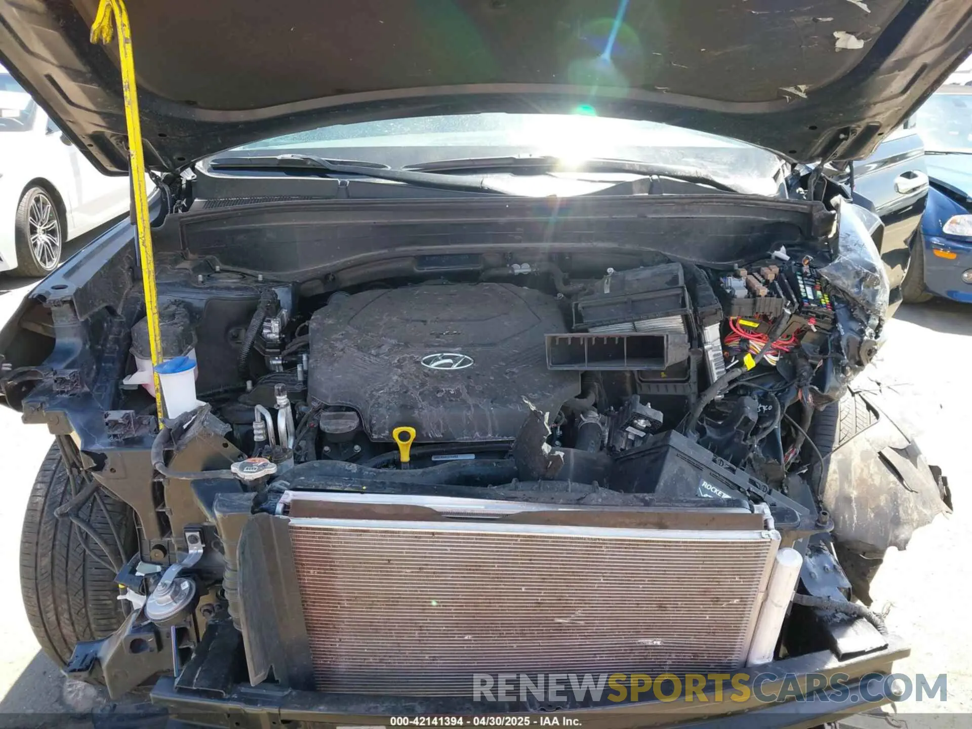 10 Photograph of a damaged car KM8R4DGE3PU575633 HYUNDAI PALISADE 2023