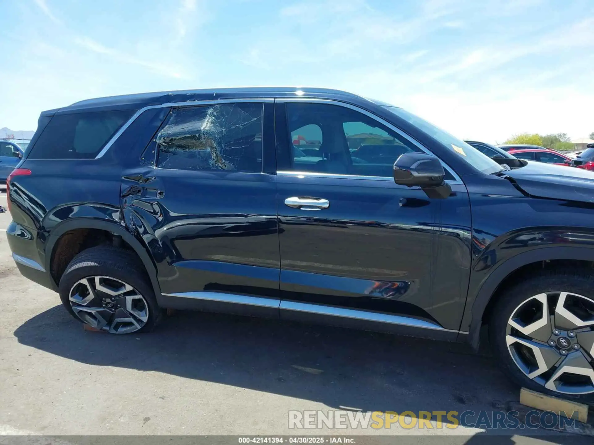 17 Photograph of a damaged car KM8R4DGE3PU575633 HYUNDAI PALISADE 2023