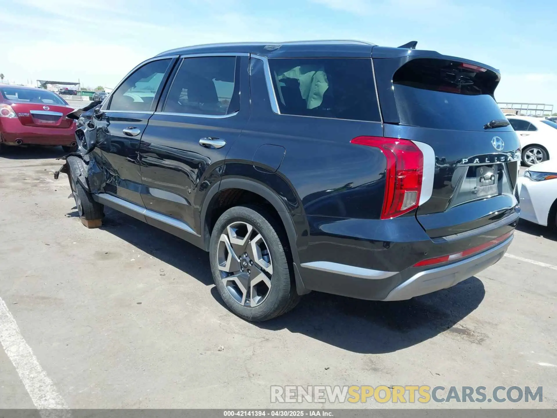 3 Photograph of a damaged car KM8R4DGE3PU575633 HYUNDAI PALISADE 2023