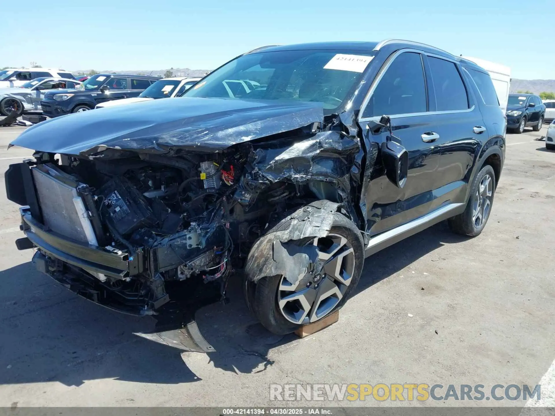 6 Photograph of a damaged car KM8R4DGE3PU575633 HYUNDAI PALISADE 2023