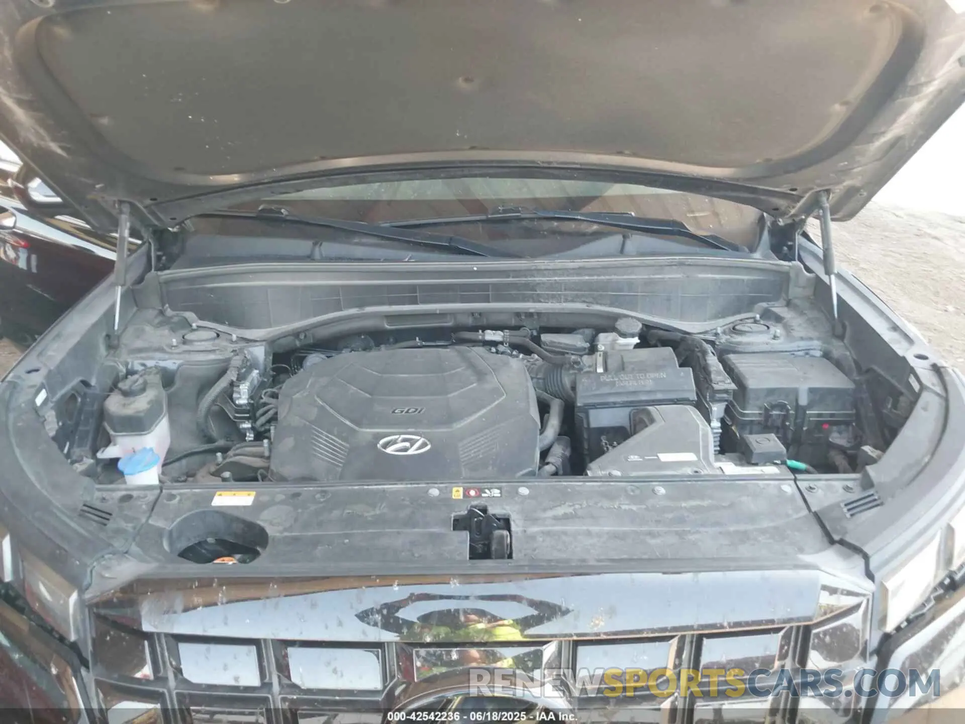 10 Photograph of a damaged car KM8R4DGE5PU495119 HYUNDAI PALISADE 2023