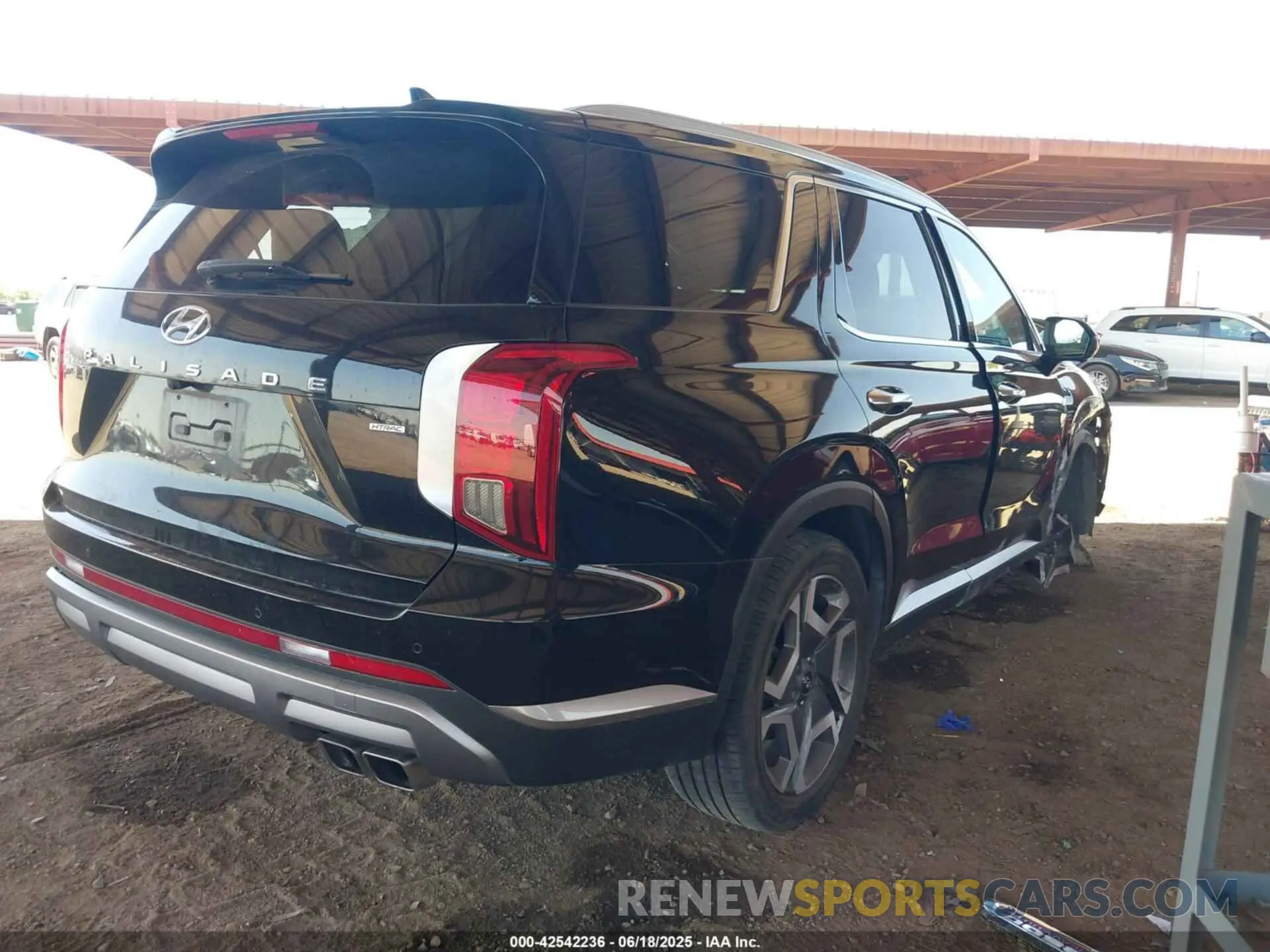 4 Photograph of a damaged car KM8R4DGE5PU495119 HYUNDAI PALISADE 2023
