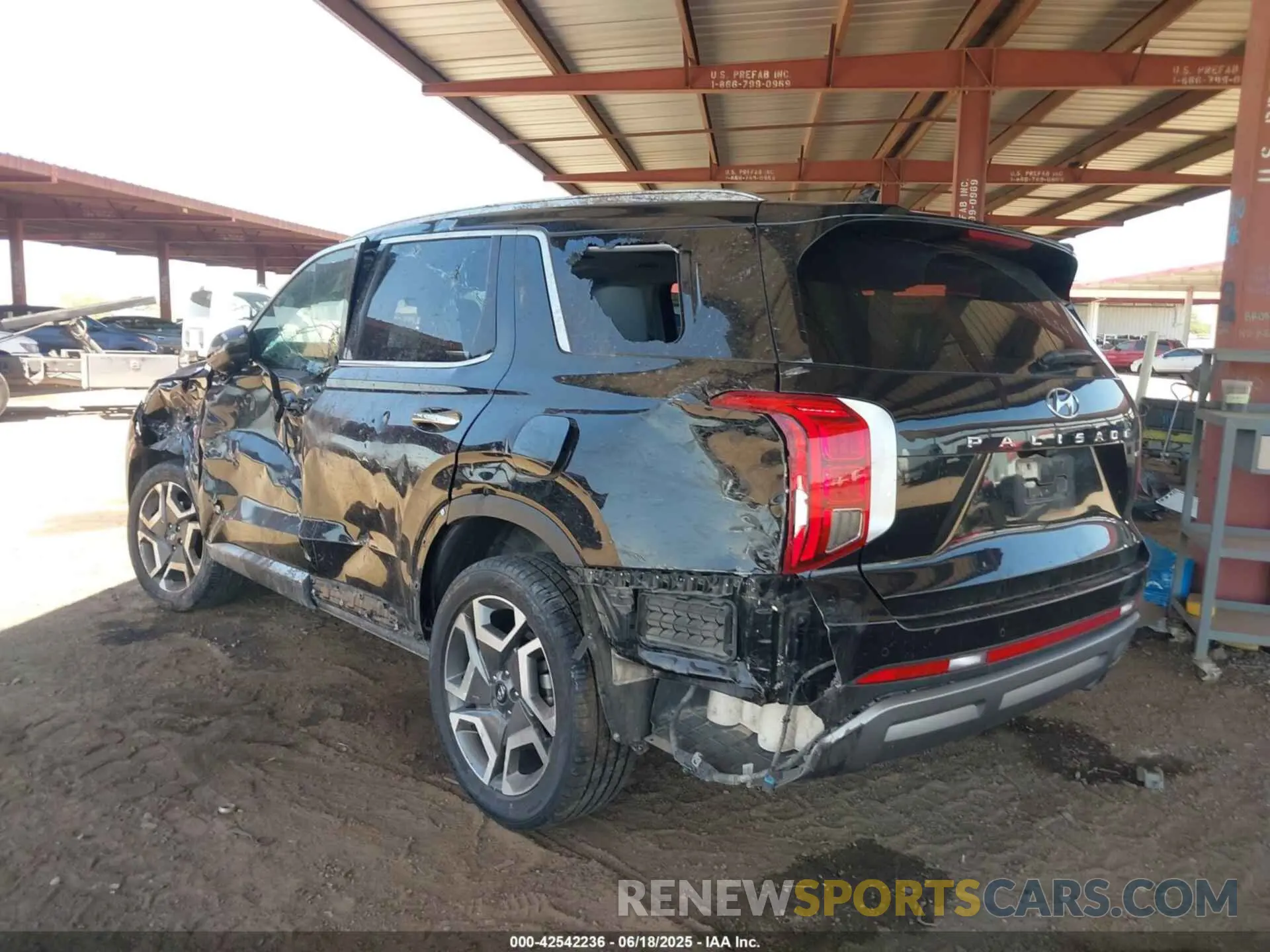 6 Photograph of a damaged car KM8R4DGE5PU495119 HYUNDAI PALISADE 2023