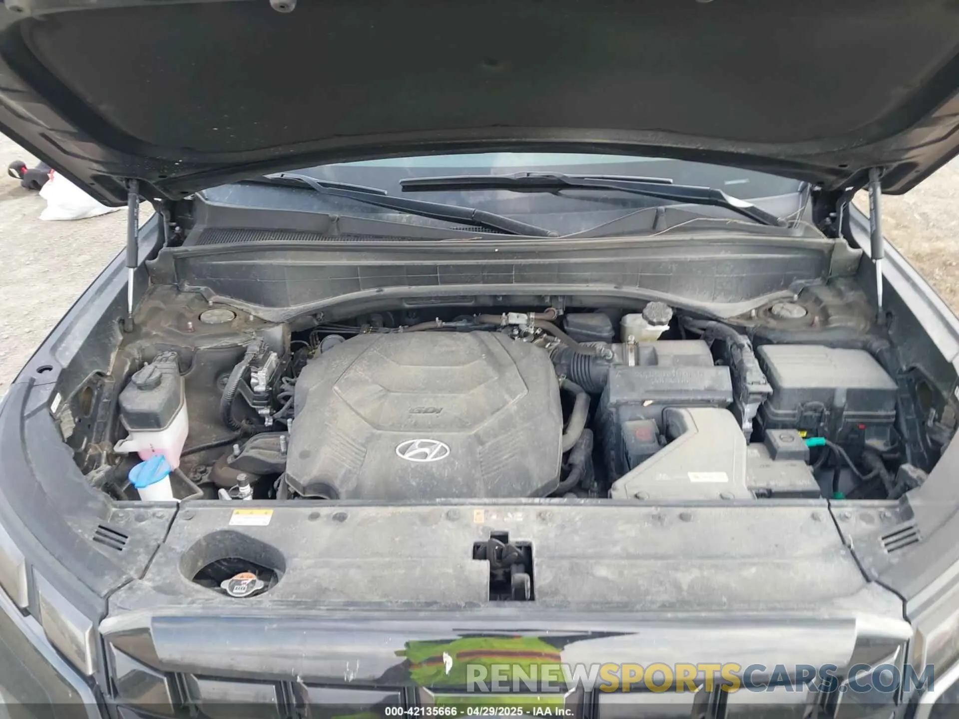 10 Photograph of a damaged car KM8R4DGE5PU570952 HYUNDAI PALISADE 2023