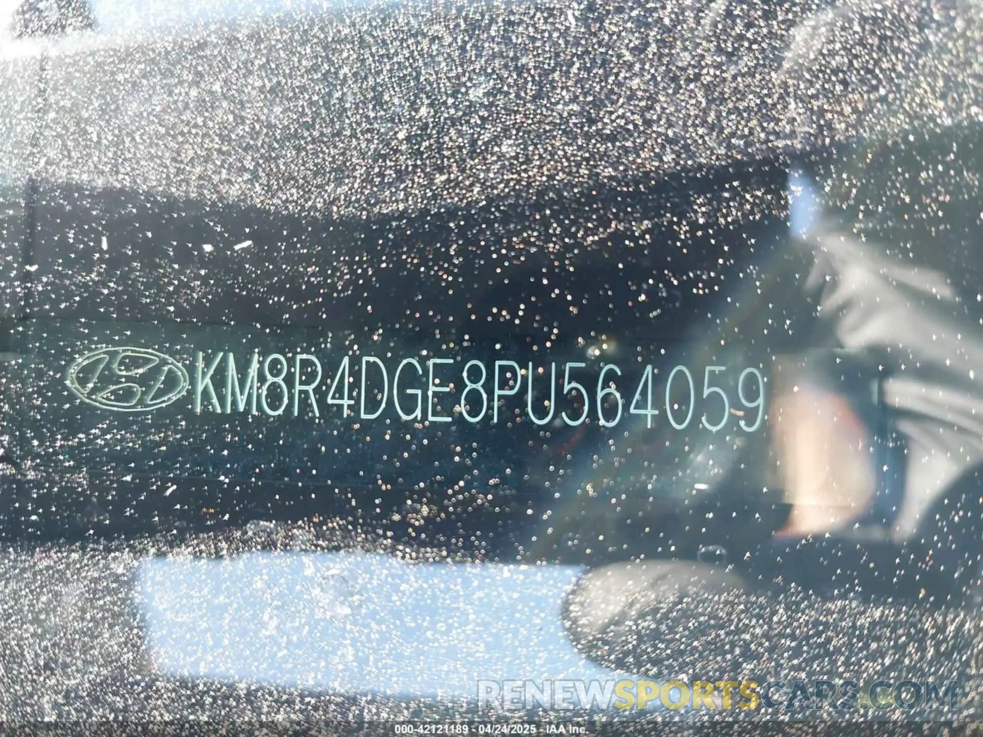 17 Photograph of a damaged car KM8R4DGE8PU564059 HYUNDAI PALISADE 2023