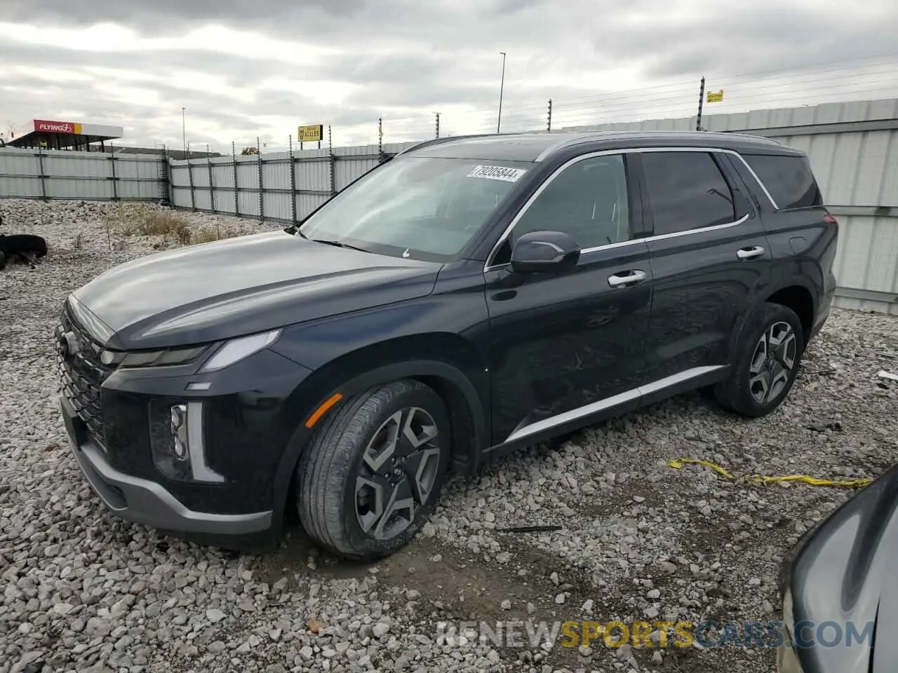 1 Photograph of a damaged car KM8R4DGE8PU575949 HYUNDAI PALISADE 2023