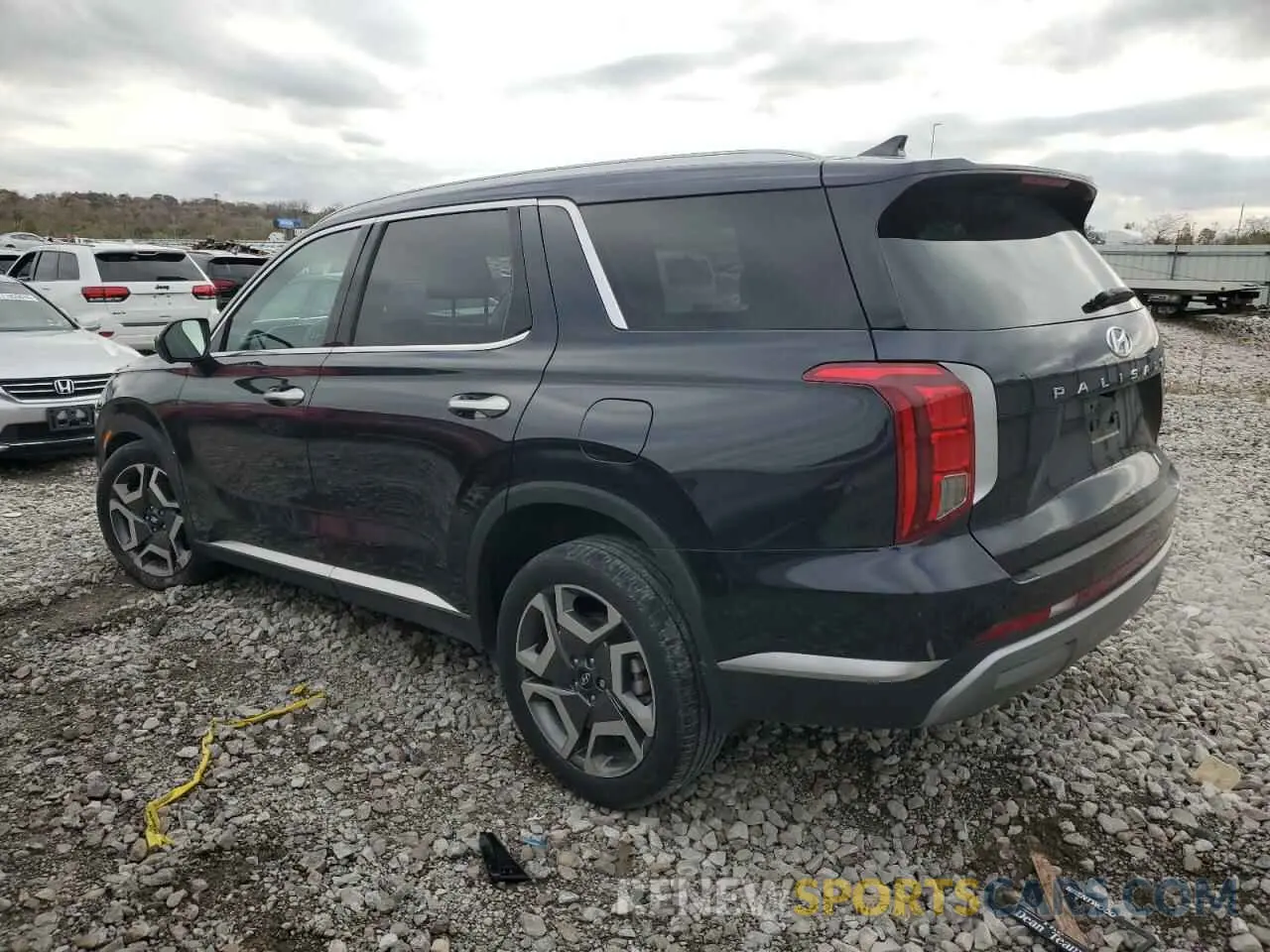 2 Photograph of a damaged car KM8R4DGE8PU575949 HYUNDAI PALISADE 2023