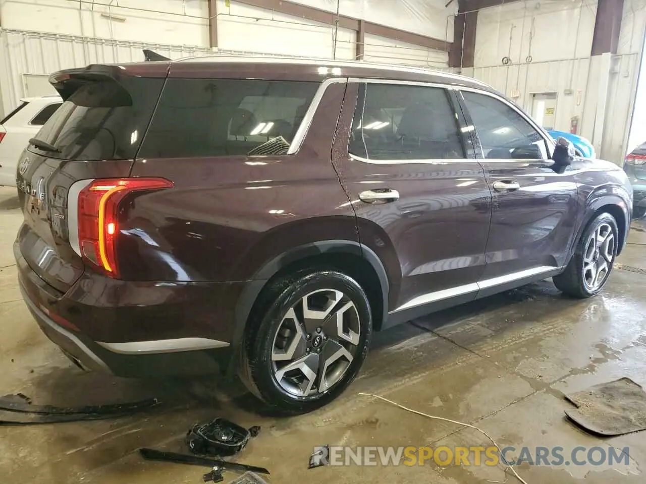 3 Photograph of a damaged car KM8R4DGE8PU588247 HYUNDAI PALISADE 2023