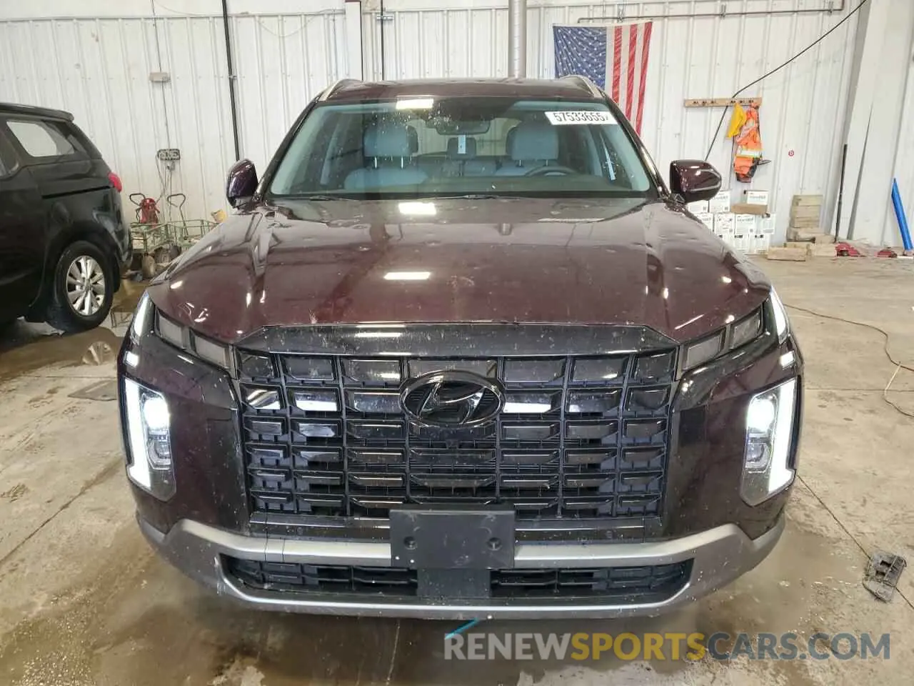 5 Photograph of a damaged car KM8R4DGE8PU588247 HYUNDAI PALISADE 2023