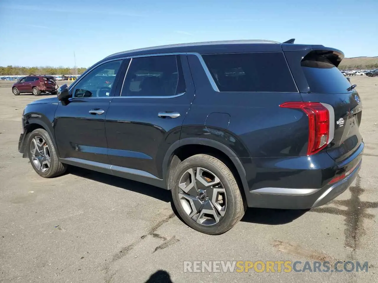 2 Photograph of a damaged car KM8R4DGE9PU634359 HYUNDAI PALISADE 2023